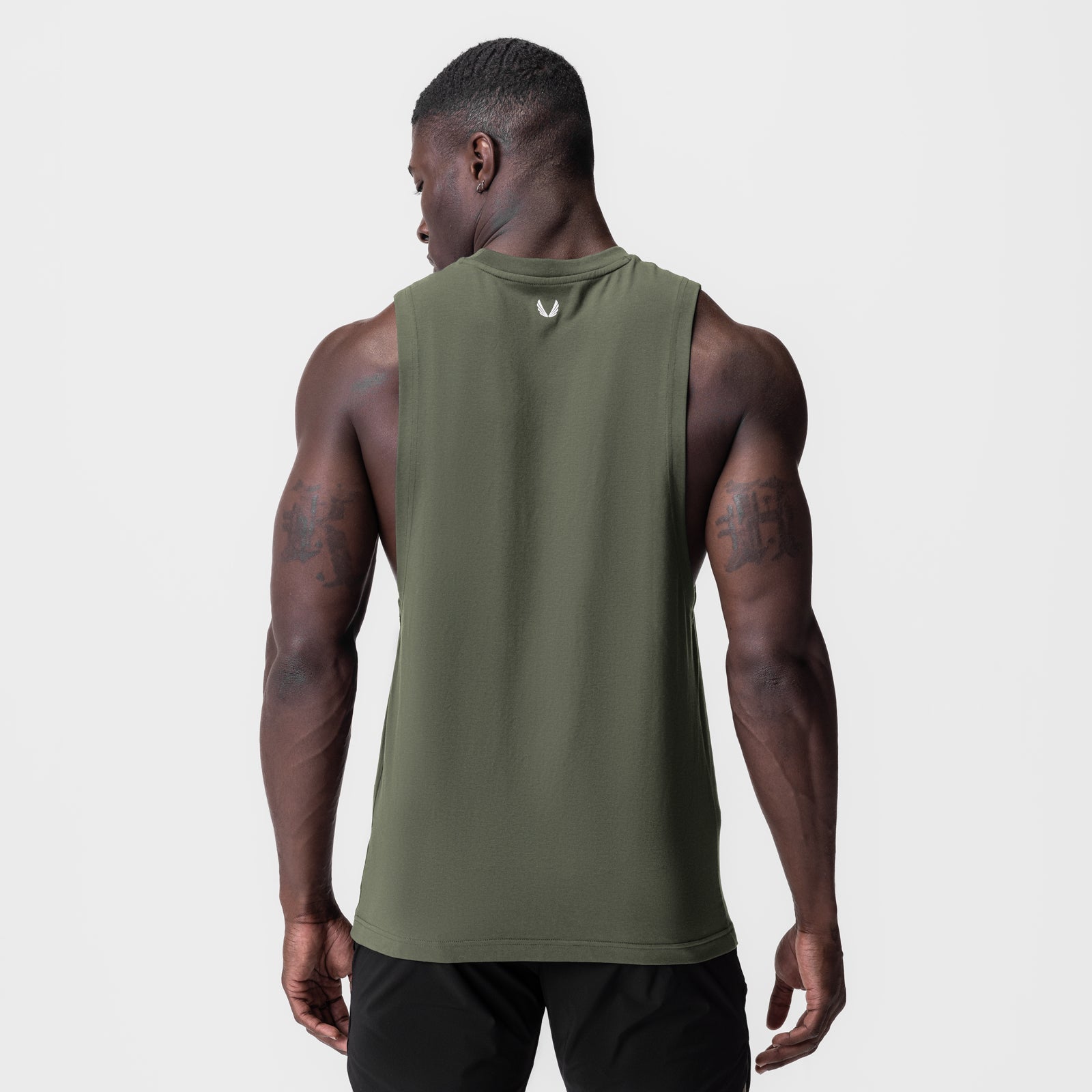 0926. Supima® Muscle Tank Olive | ASRV for sale