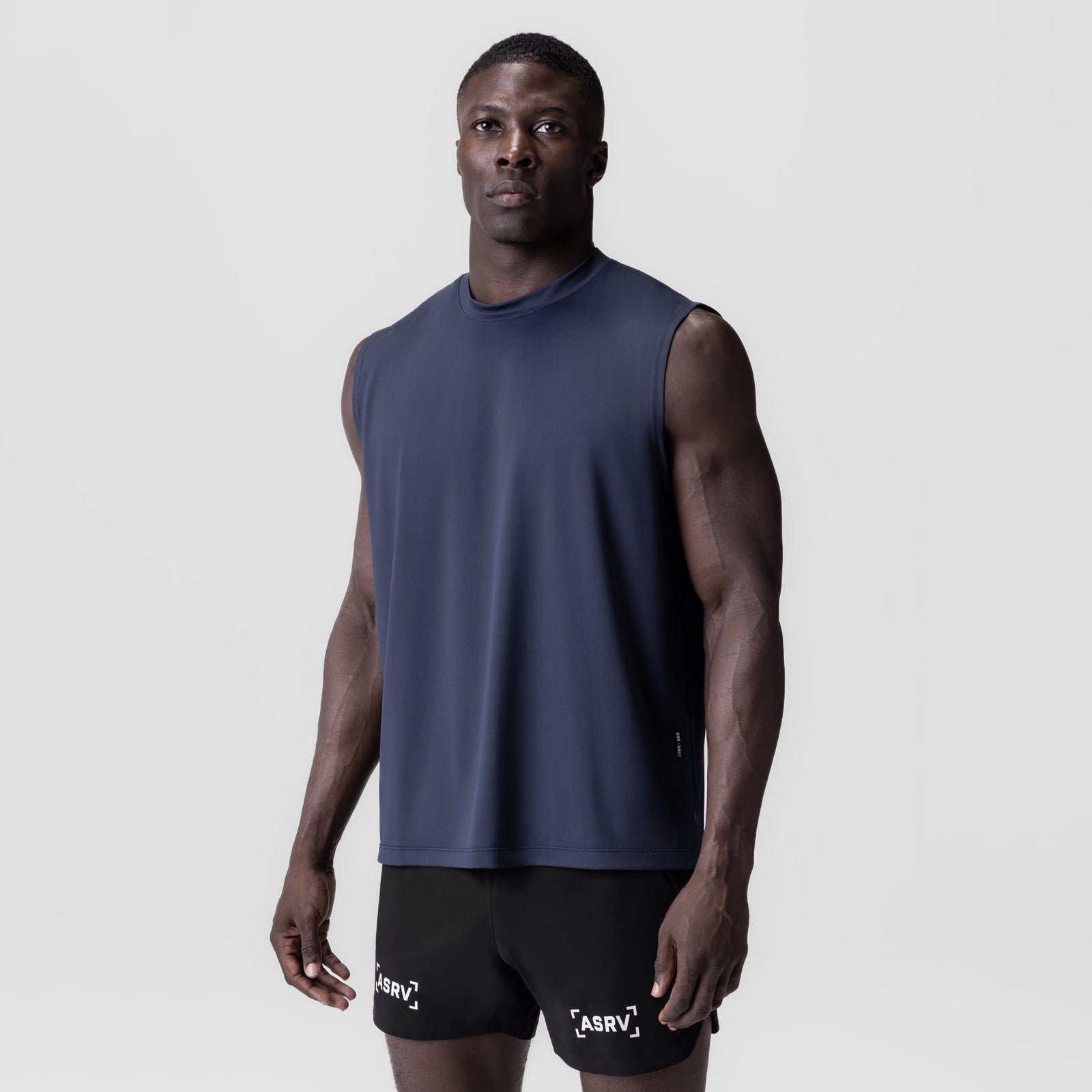 0927. 3D-Lite® 2.0 Lycra® Relaxed Cutoff Navy | ASRV discount