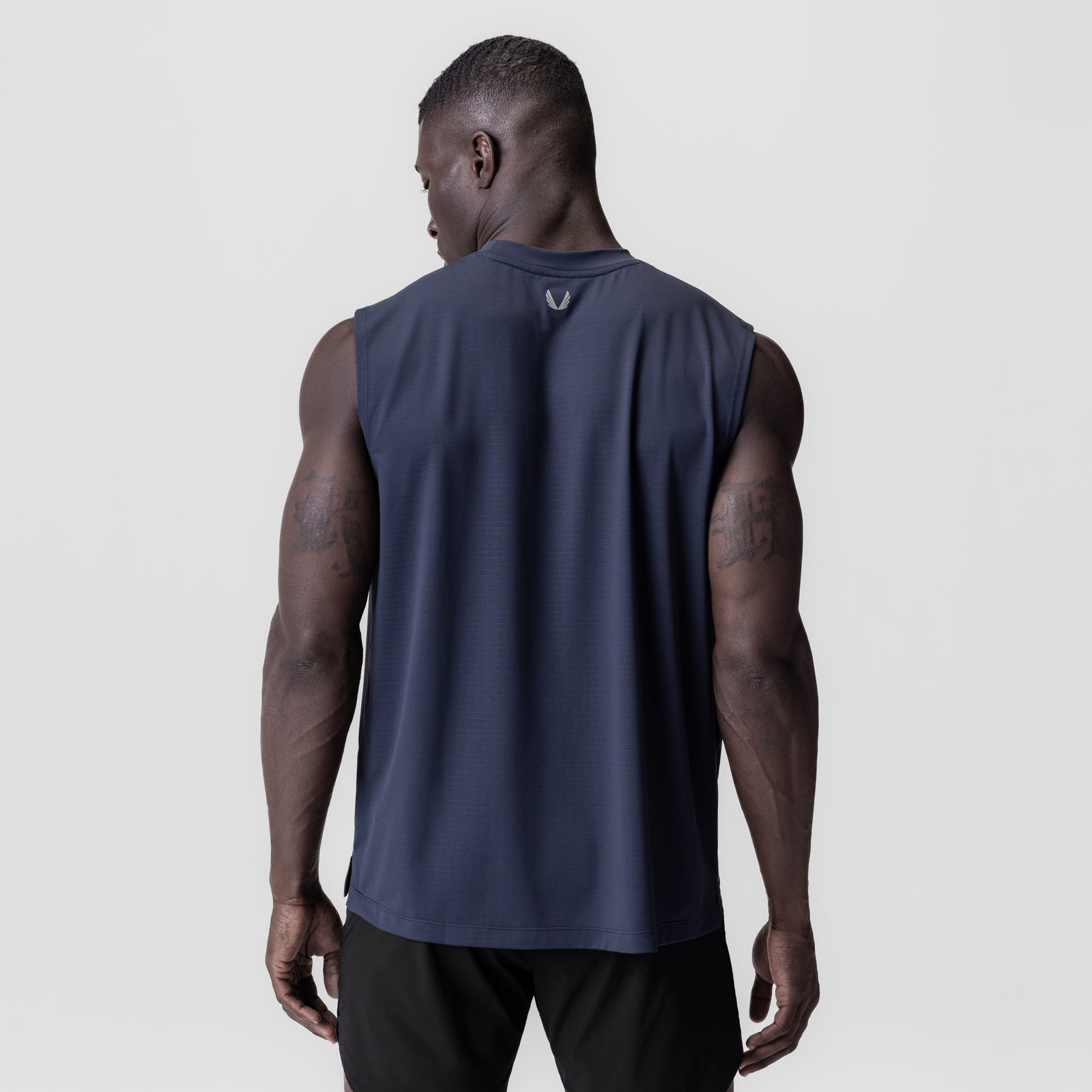 0927. 3D-Lite® 2.0 Lycra® Relaxed Cutoff Navy | ASRV discount