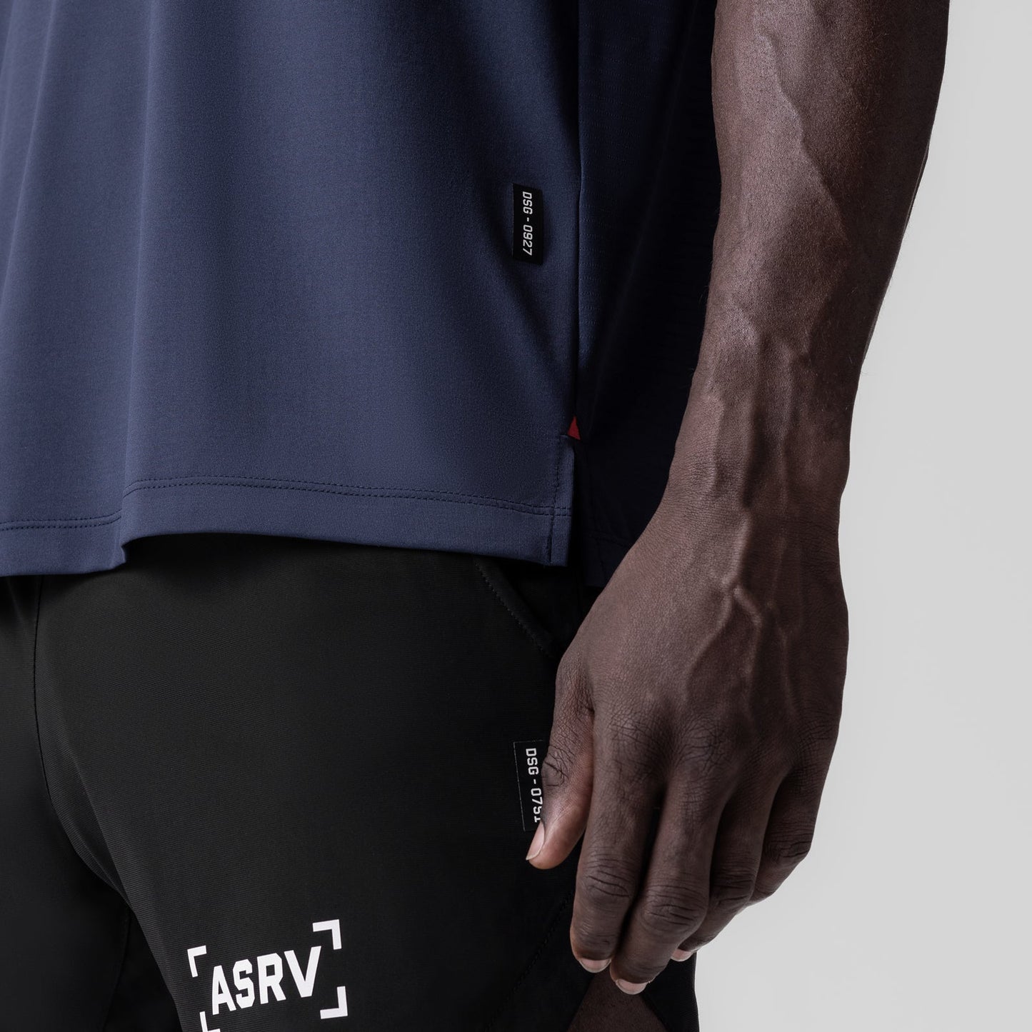 0927. 3D-Lite® 2.0 Lycra® Relaxed Cutoff Navy | ASRV discount