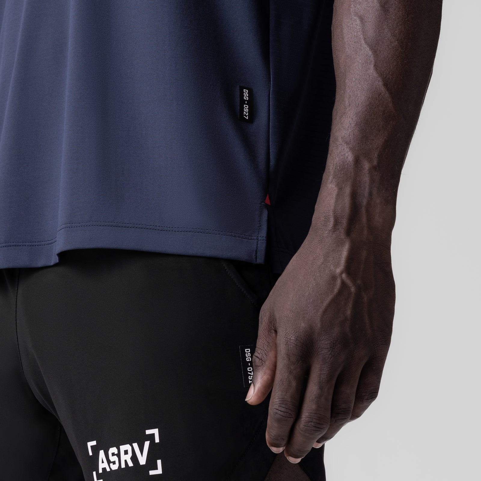0927. 3D-Lite® 2.0 Lycra® Relaxed Cutoff Navy | ASRV discount