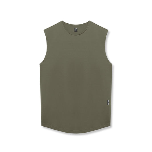 0757. AeroSilver® Cutoff Tank Olive | ASRV Online