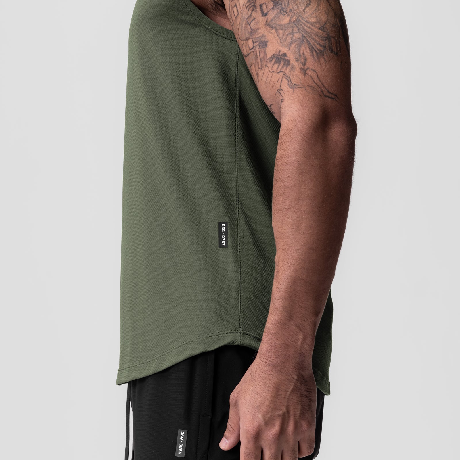 0757. AeroSilver® Cutoff Tank Olive | ASRV Online