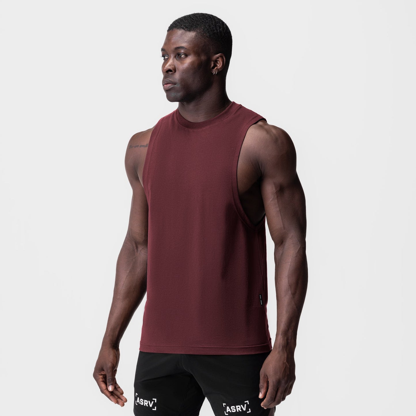 0926. Supima® Muscle Tank Crimson | ASRV Discount