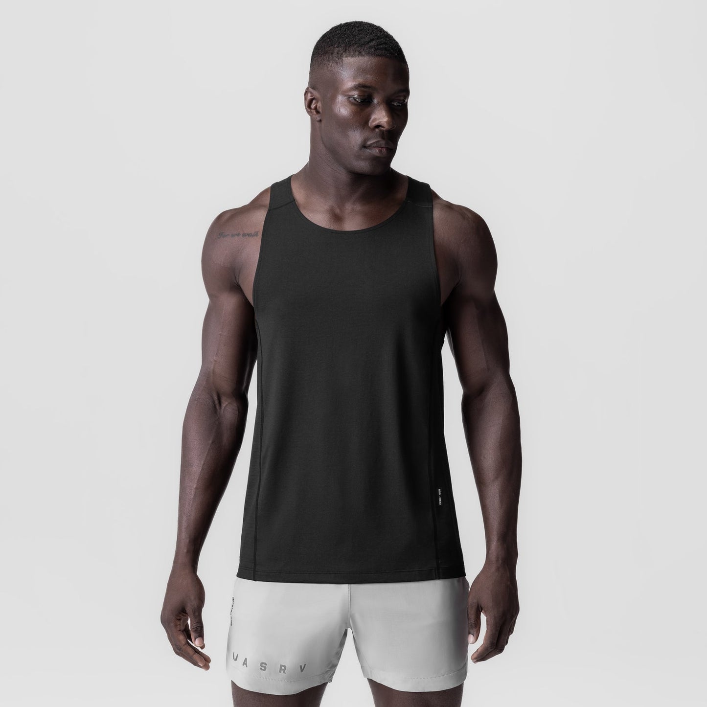 0833. 3D-Lite® 2.0 Lycra® Pro Singlet Black | ASRV on sale