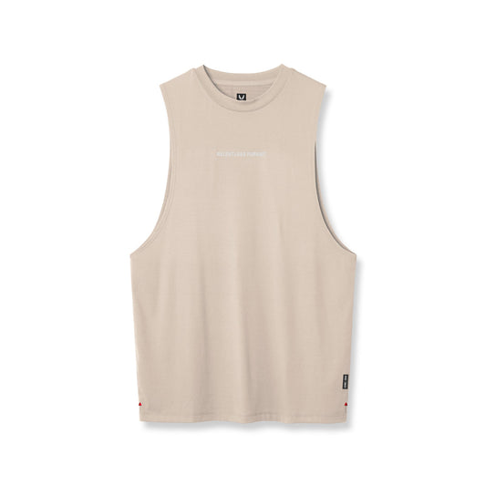 0837. 3D-Lite® 2.0 Lycra® Muscle Tank Sand Smoke "RP" | ASRV discount