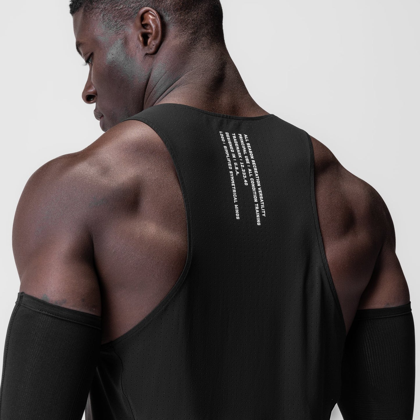 0949. Laser-Vent™ Singlet Tank Black | ASRV Online