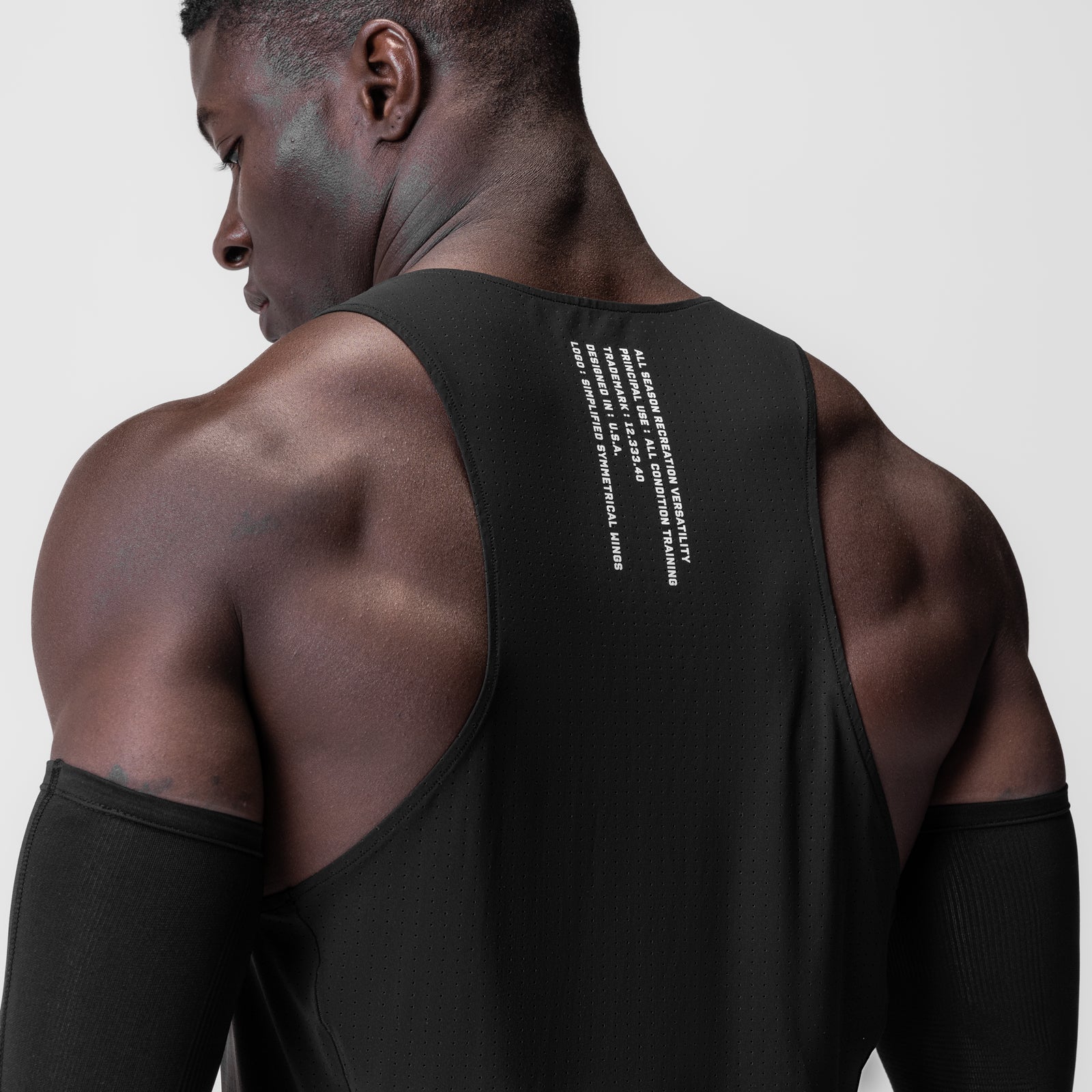 0949. Laser-Vent™ Singlet Tank Black | ASRV Online