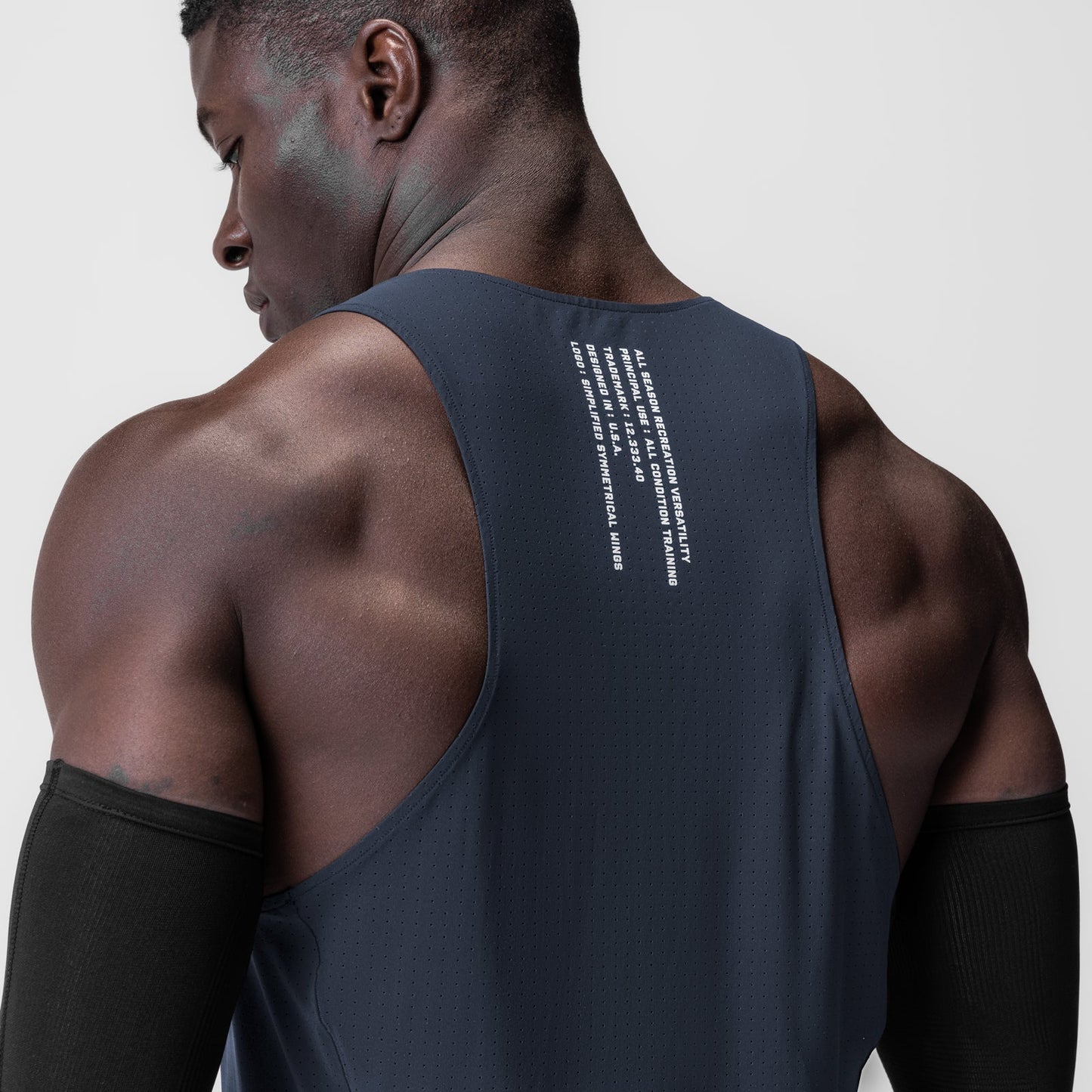 0949. Laser-Vent™ Singlet Tank Navy | ASRV Discount