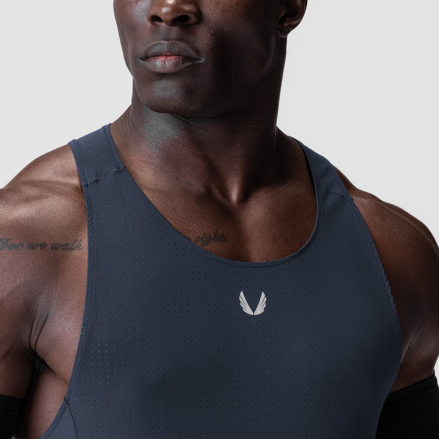 0949. Laser-Vent™ Singlet Tank Navy | ASRV Discount
