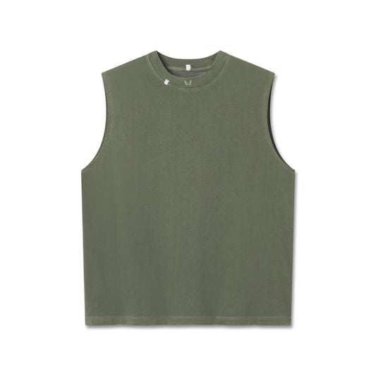 0807. Tech Essential™ Relaxed Cutoff Faded Olive | ASRV near me