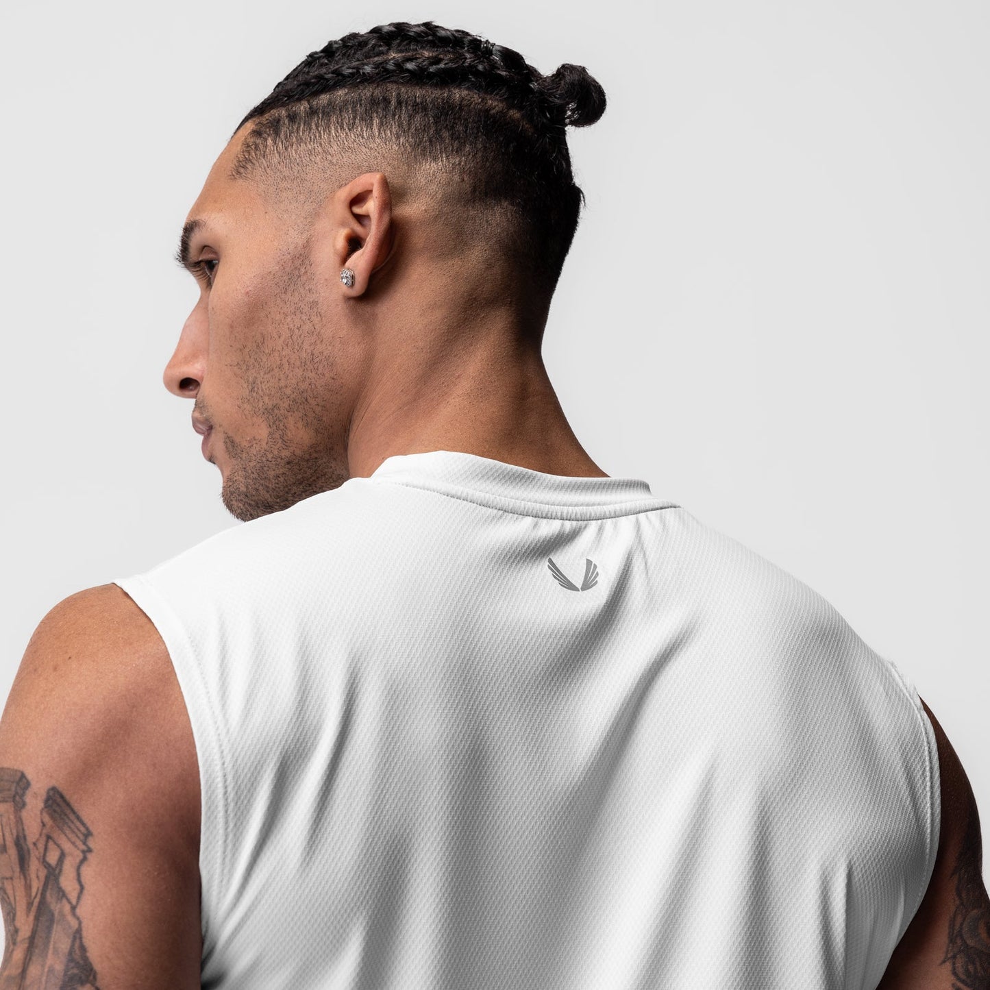 0757. AeroSilver® Cutoff Tank White | ASRV for sale