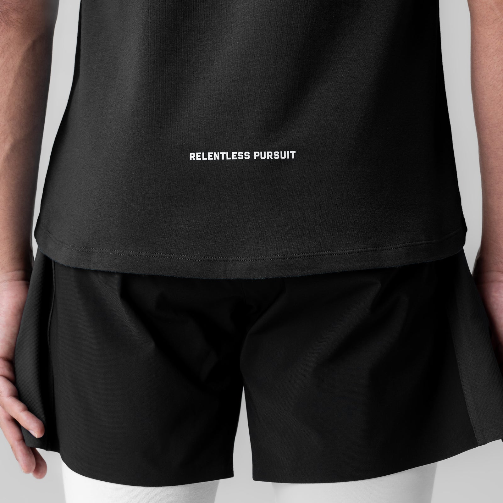 1060. Creora® Cotton Modal Cutoff Tank Black | ASRV Online