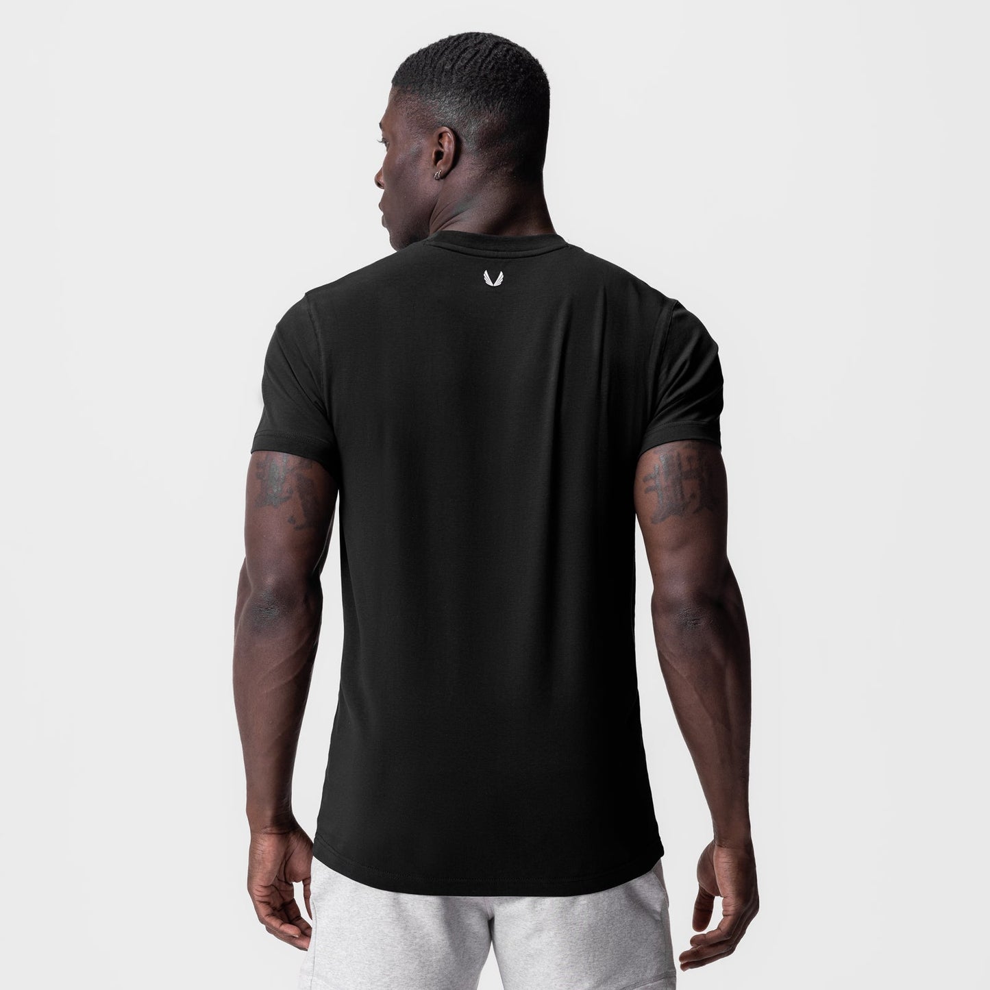 0923. Supima® Essential Tee Black | ASRV sale