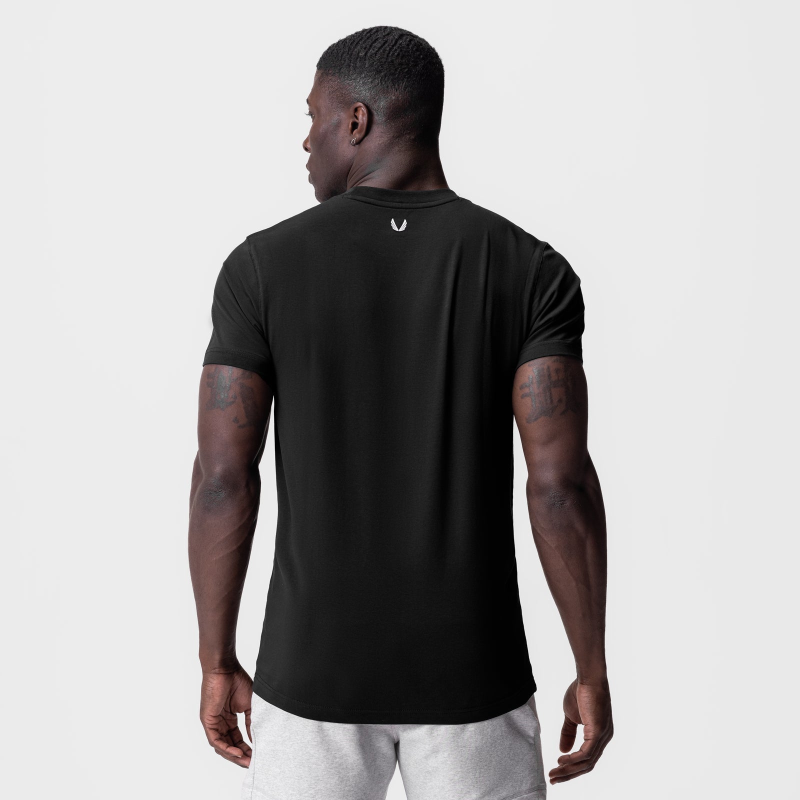 0923. Supima® Essential Tee Black | ASRV sale