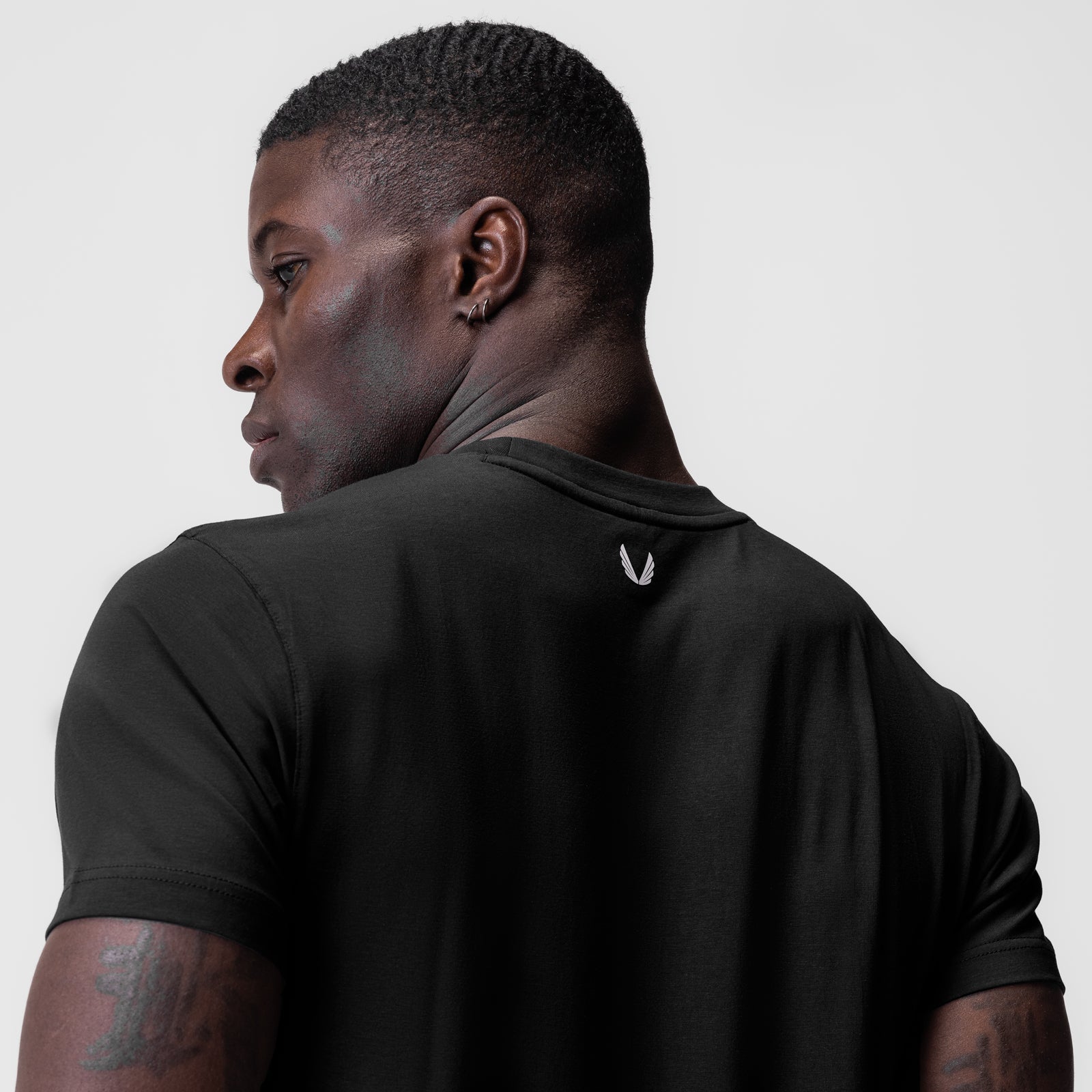 0923. Supima® Essential Tee Black | ASRV sale