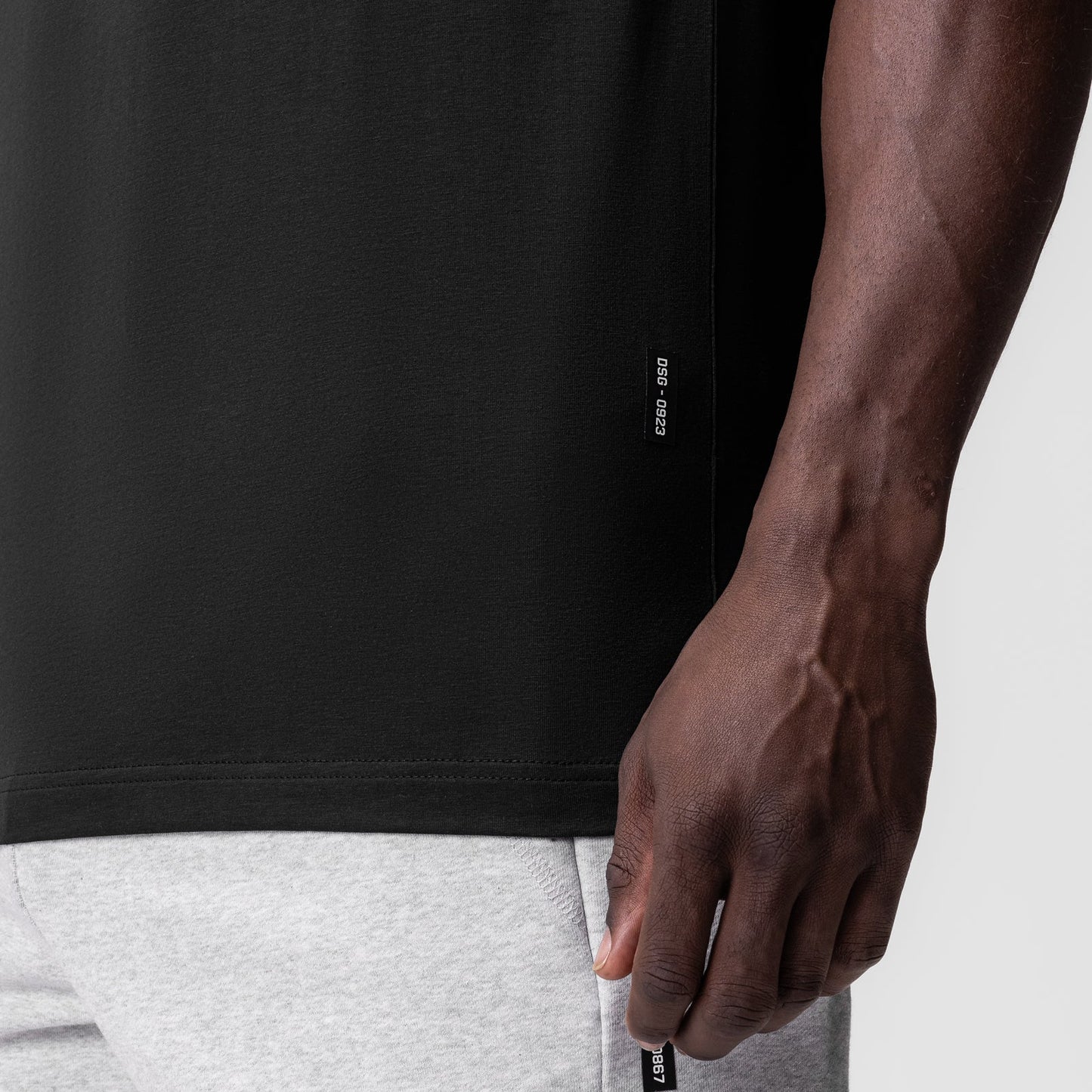 0923. Supima® Essential Tee Black | ASRV sale