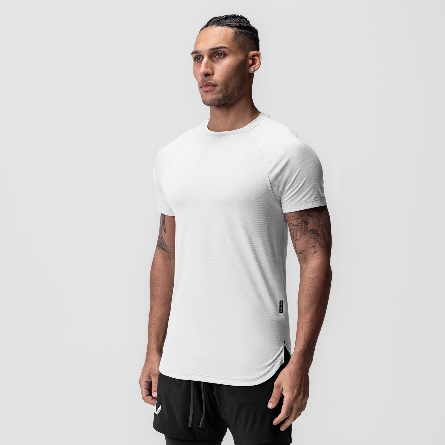 0660. AeroSilver® Established Tee White | ASRV discount