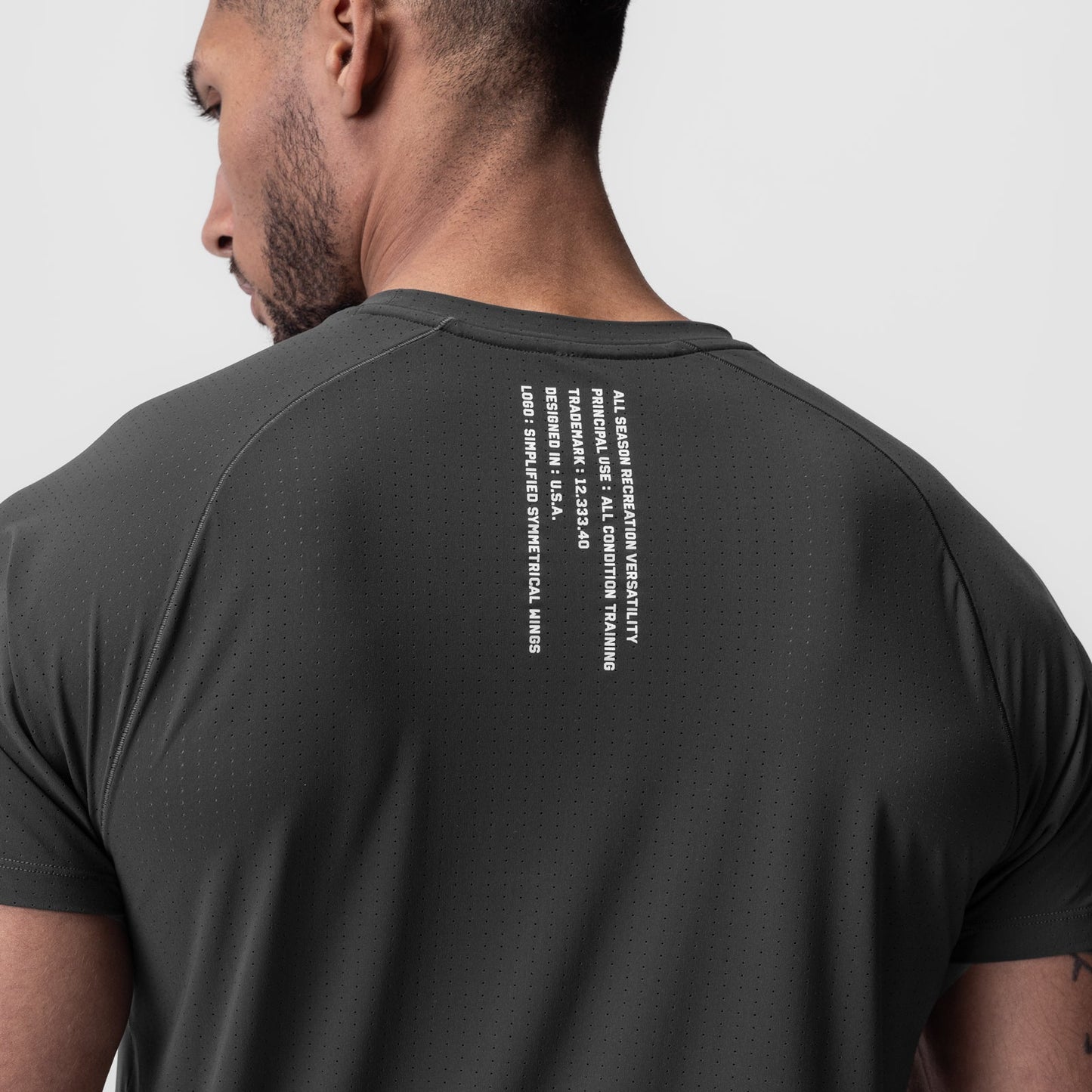 0948. Laser-Vent™ Established Tee Space Grey | ASRV on sale