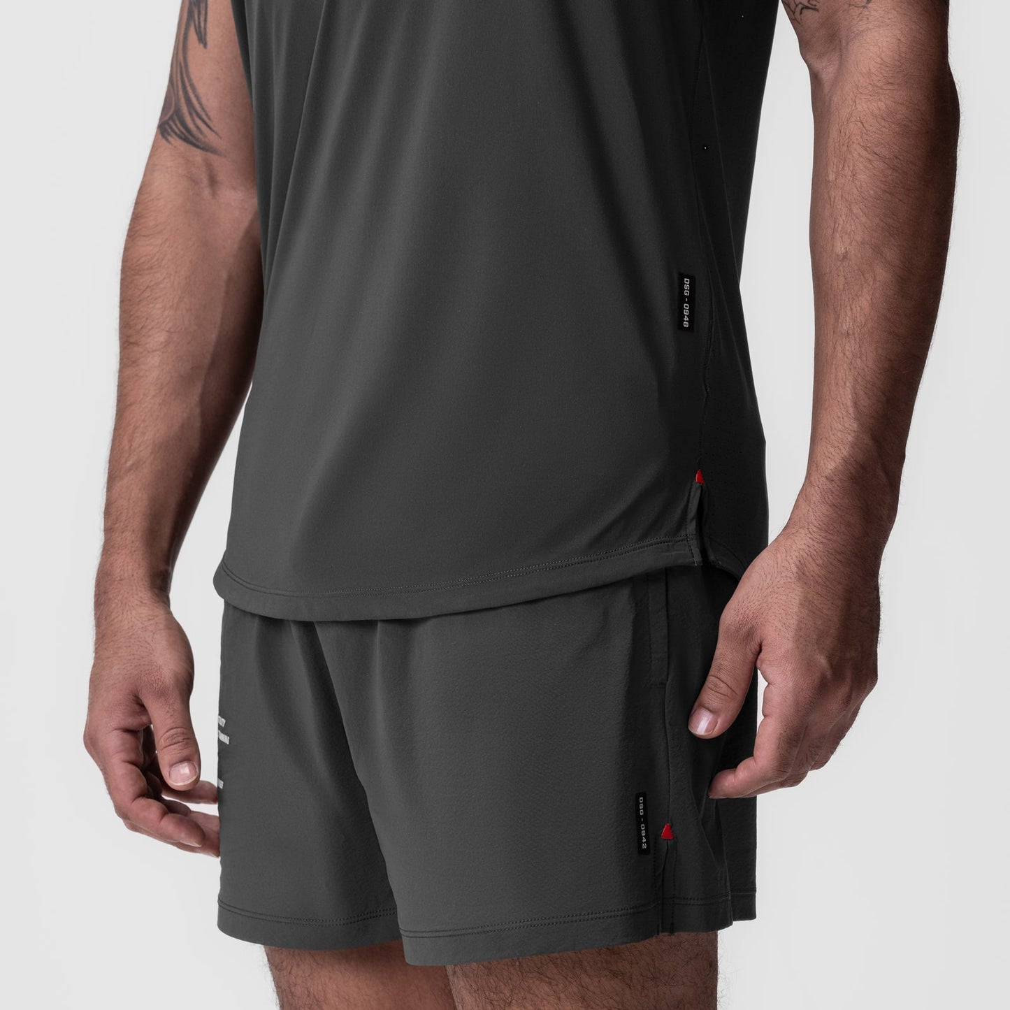 0948. Laser-Vent™ Established Tee Space Grey | ASRV on sale