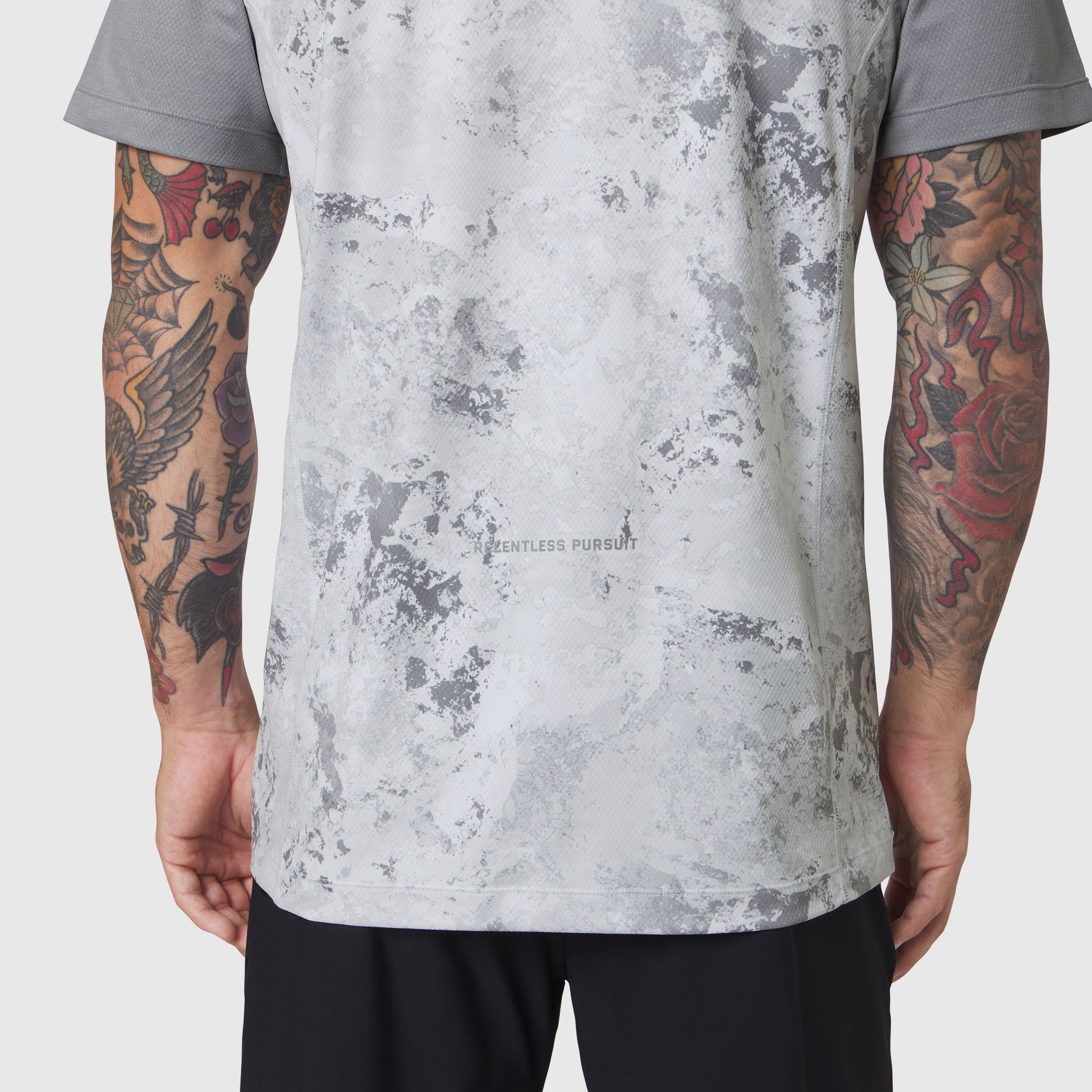 1191. AEROSILVER® UPF50+ Run Tee Sedona Snow Camo | ASRV for sale