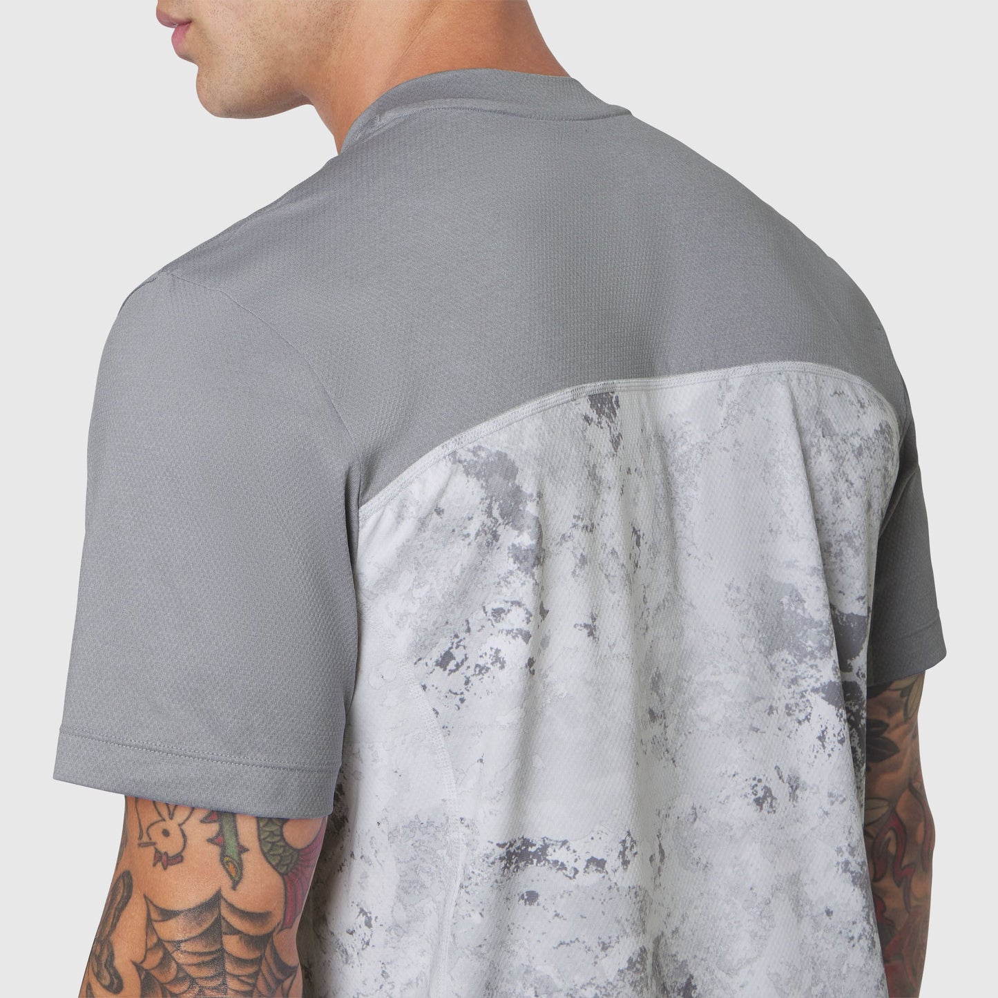 1191. AEROSILVER® UPF50+ Run Tee Sedona Snow Camo | ASRV for sale