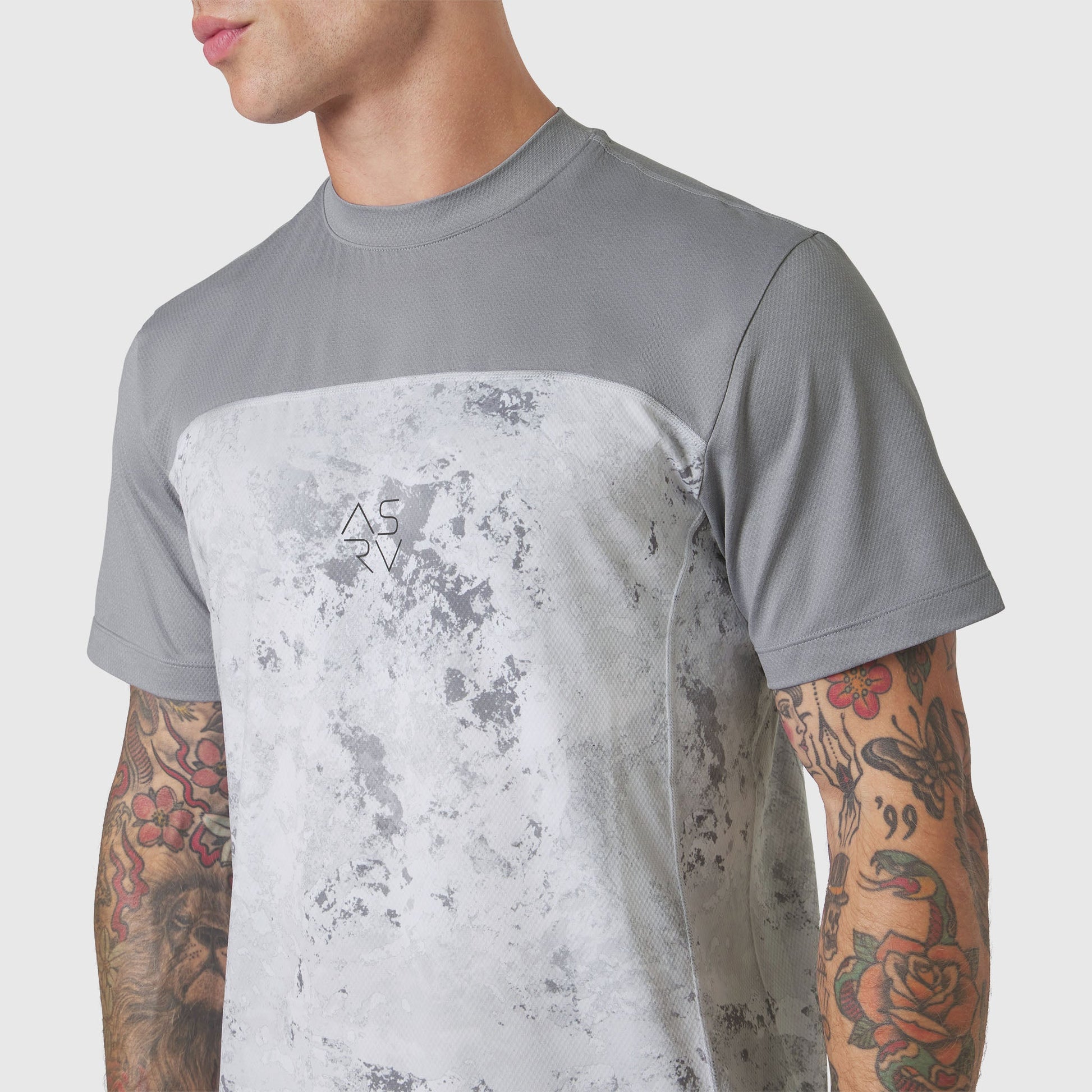 1191. AEROSILVER® UPF50+ Run Tee Sedona Snow Camo | ASRV for sale