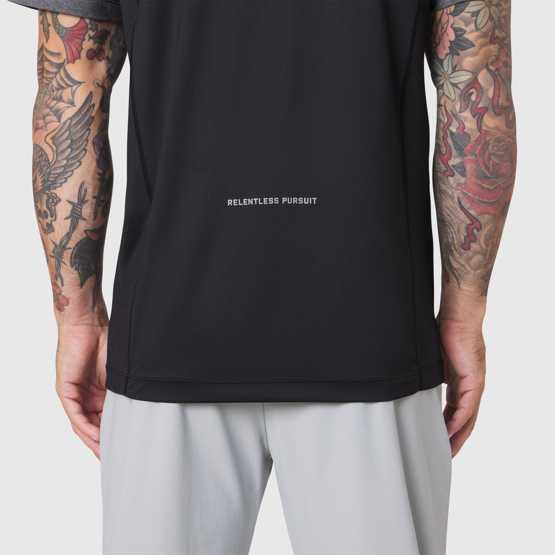 1191. AEROSILVER® UPF50+ Run Tee Black | ASRV discount