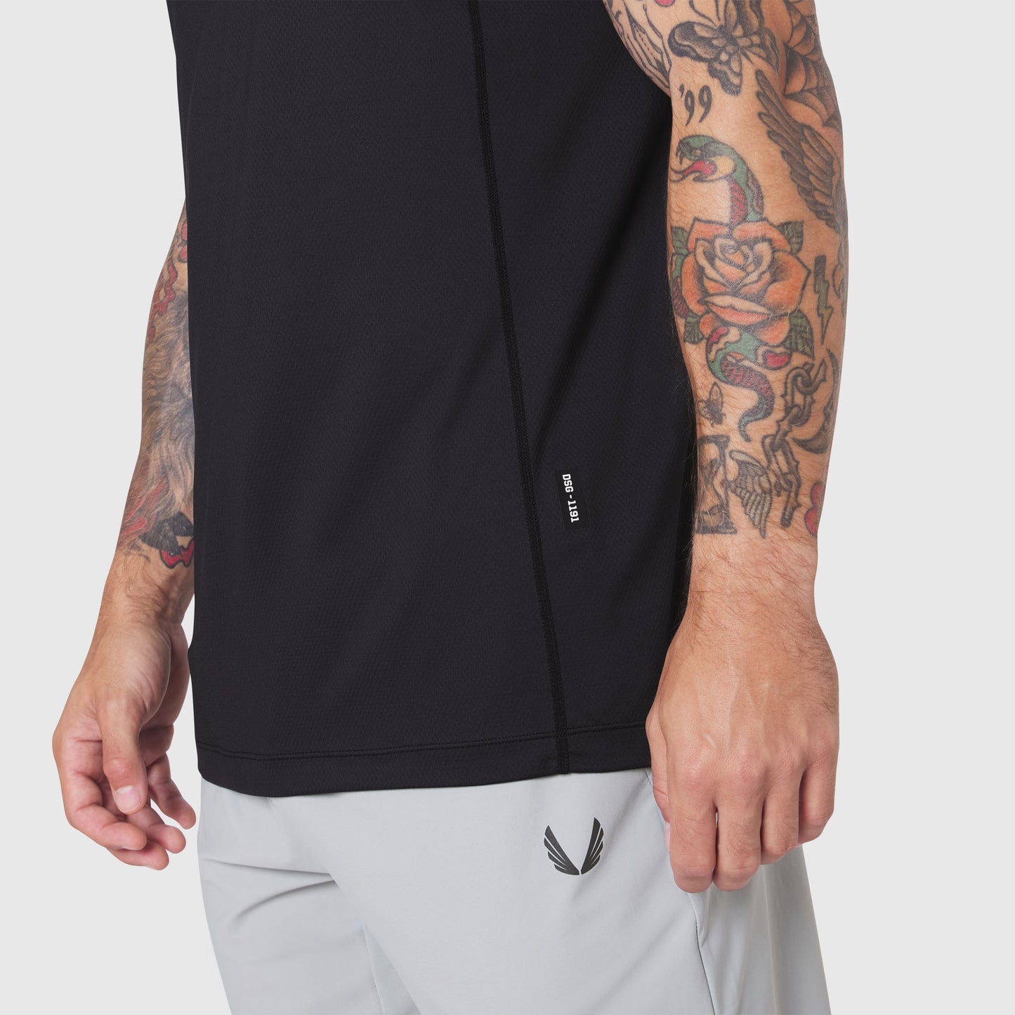 1191. AEROSILVER® UPF50+ Run Tee Black | ASRV discount