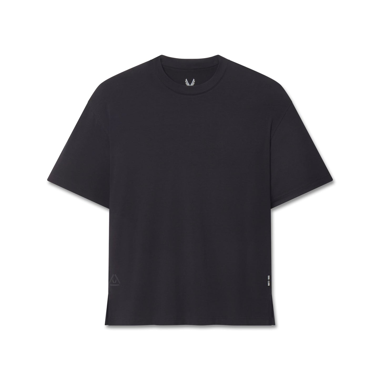 1186. SUPIMA® Ice-Skin™ Reversible Tee Black/Black | ASRV Online