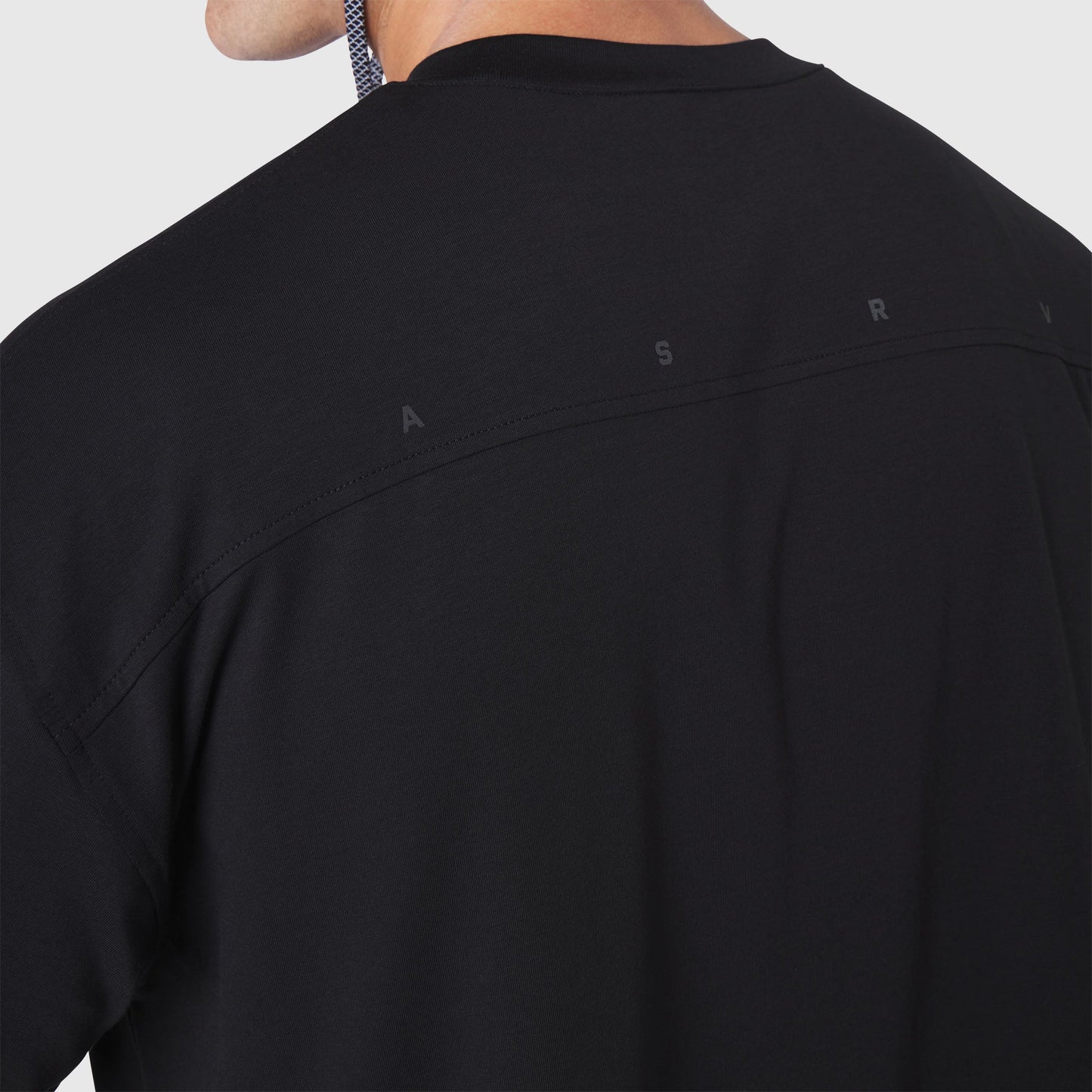 1186. SUPIMA® Ice-Skin™ Reversible Tee Black/Black | ASRV Online