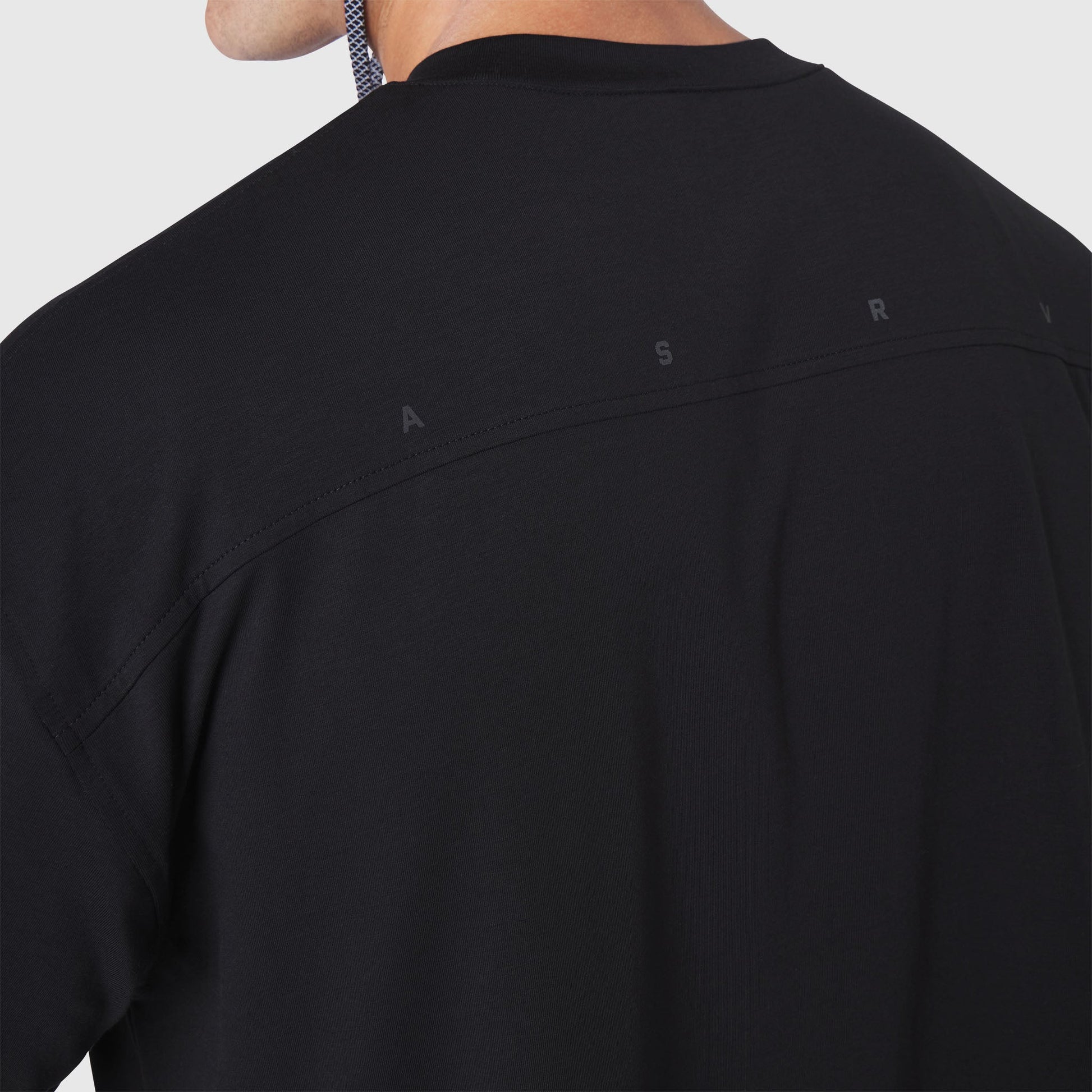 1186. SUPIMA® Ice-Skin™ Reversible Tee Black/Black | ASRV Online