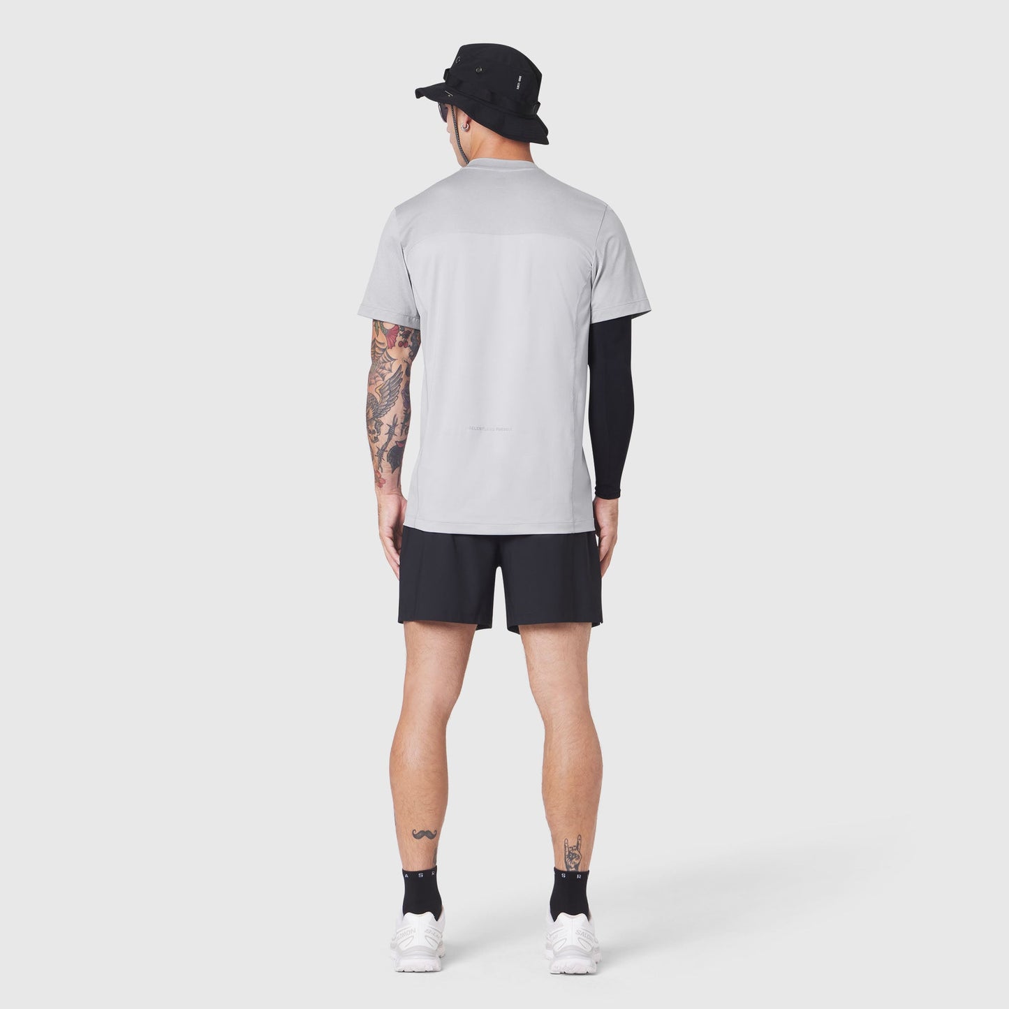 1191. AEROSILVER® UPF50+ Run Tee Slate Grey | ASRV US
