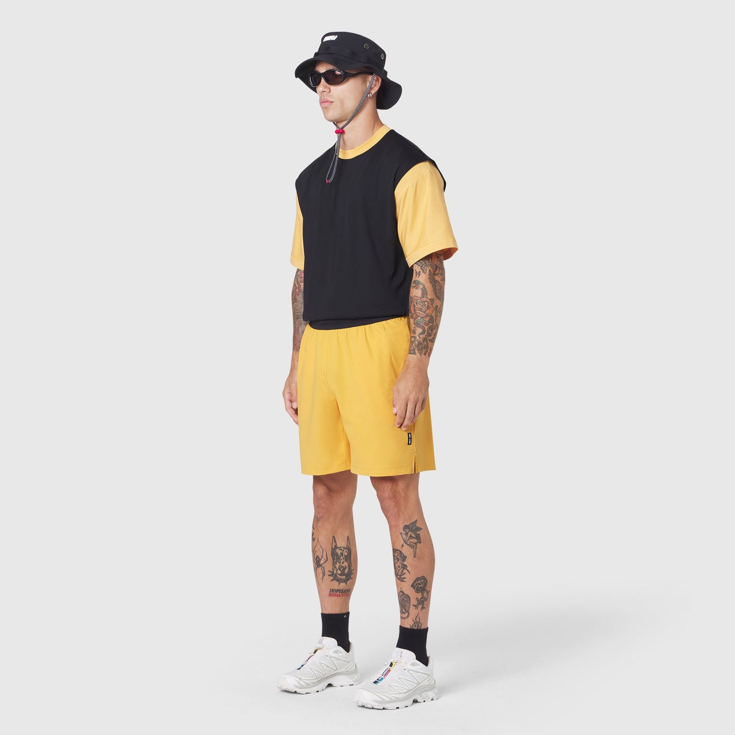 1186. SUPIMA® Ice-Skin™ Reversible Tee Amber/Black | ASRV sale