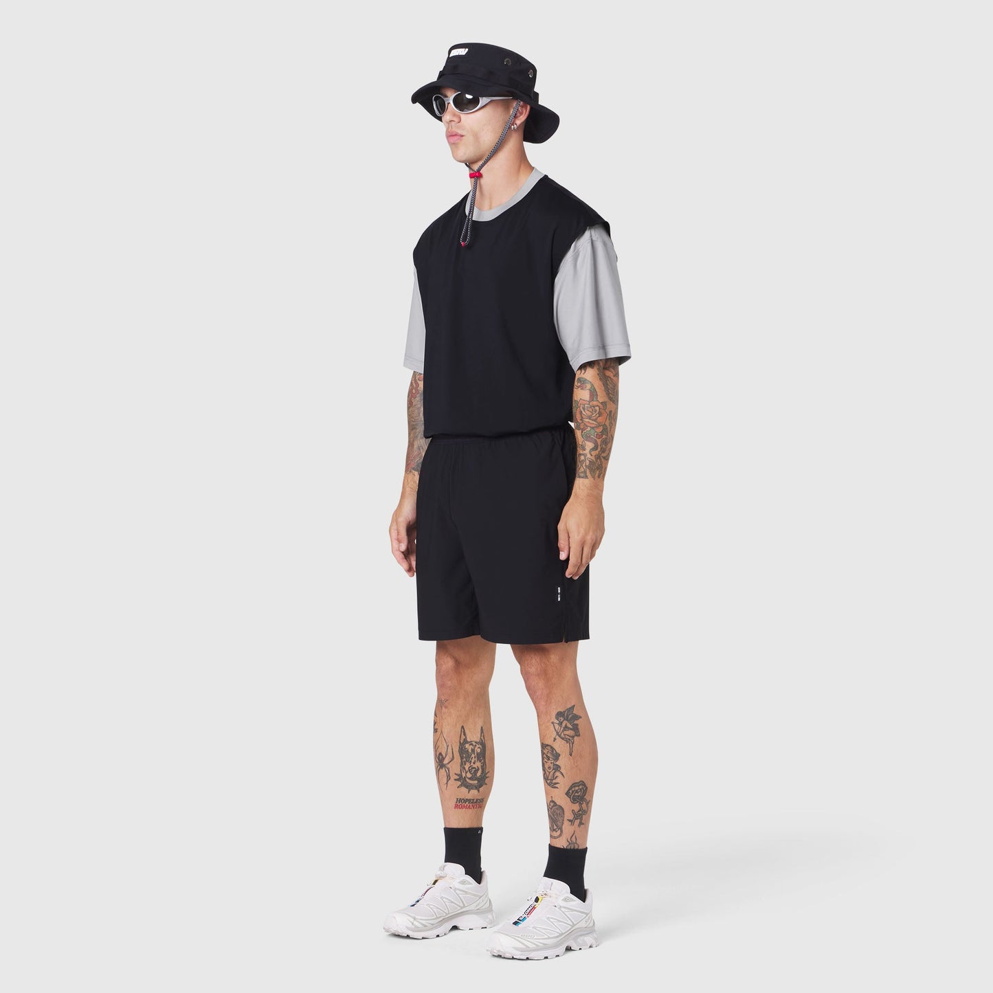 1186. SUPIMA® Ice-Skin™ Reversible Tee Slate Grey/Black | ASRV on sale