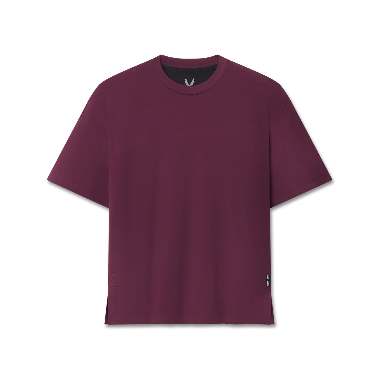 1186. SUPIMA® Ice-Skin™ Reversible Tee Merlot/Black | ASRV for sale