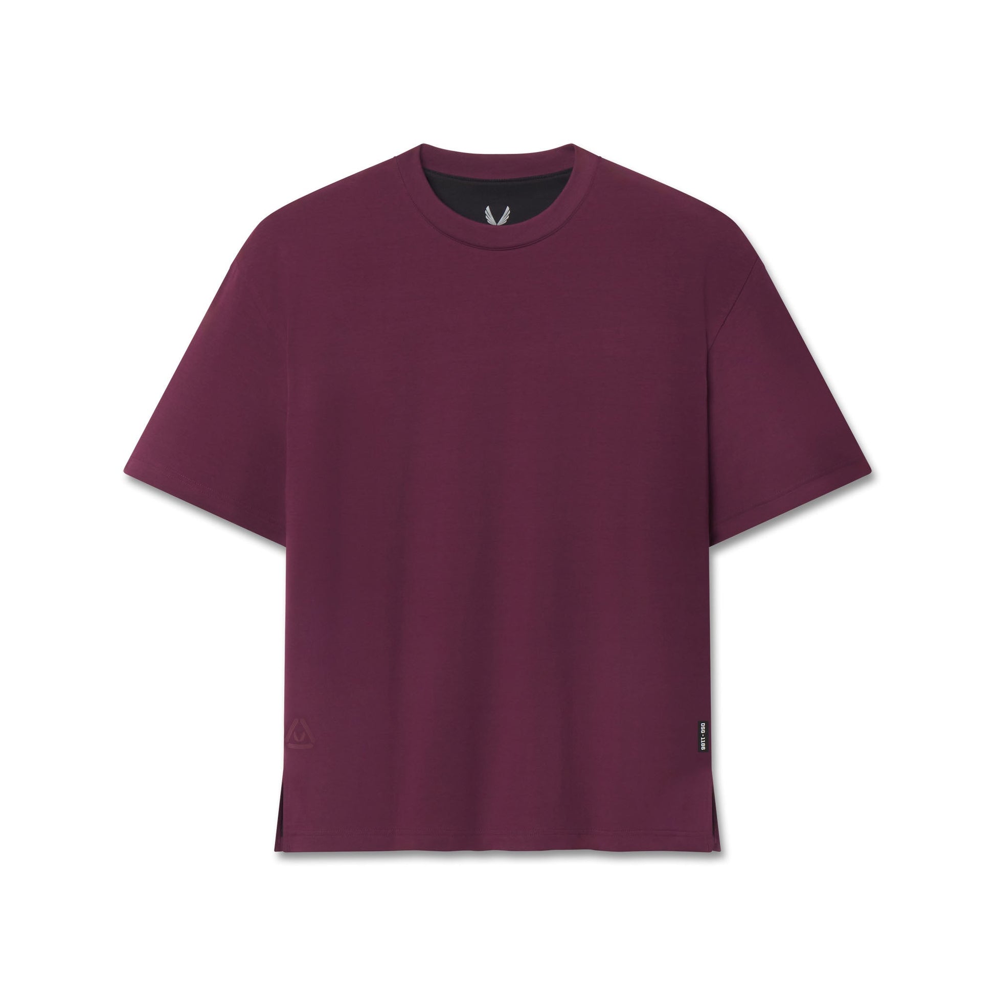 1186. SUPIMA® Ice-Skin™ Reversible Tee Merlot/Black | ASRV for sale
