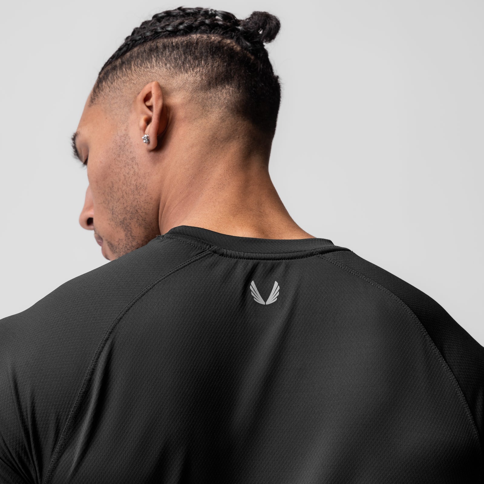 0660. AeroSilver® Established Tee Black "ASRV" | ASRV Online