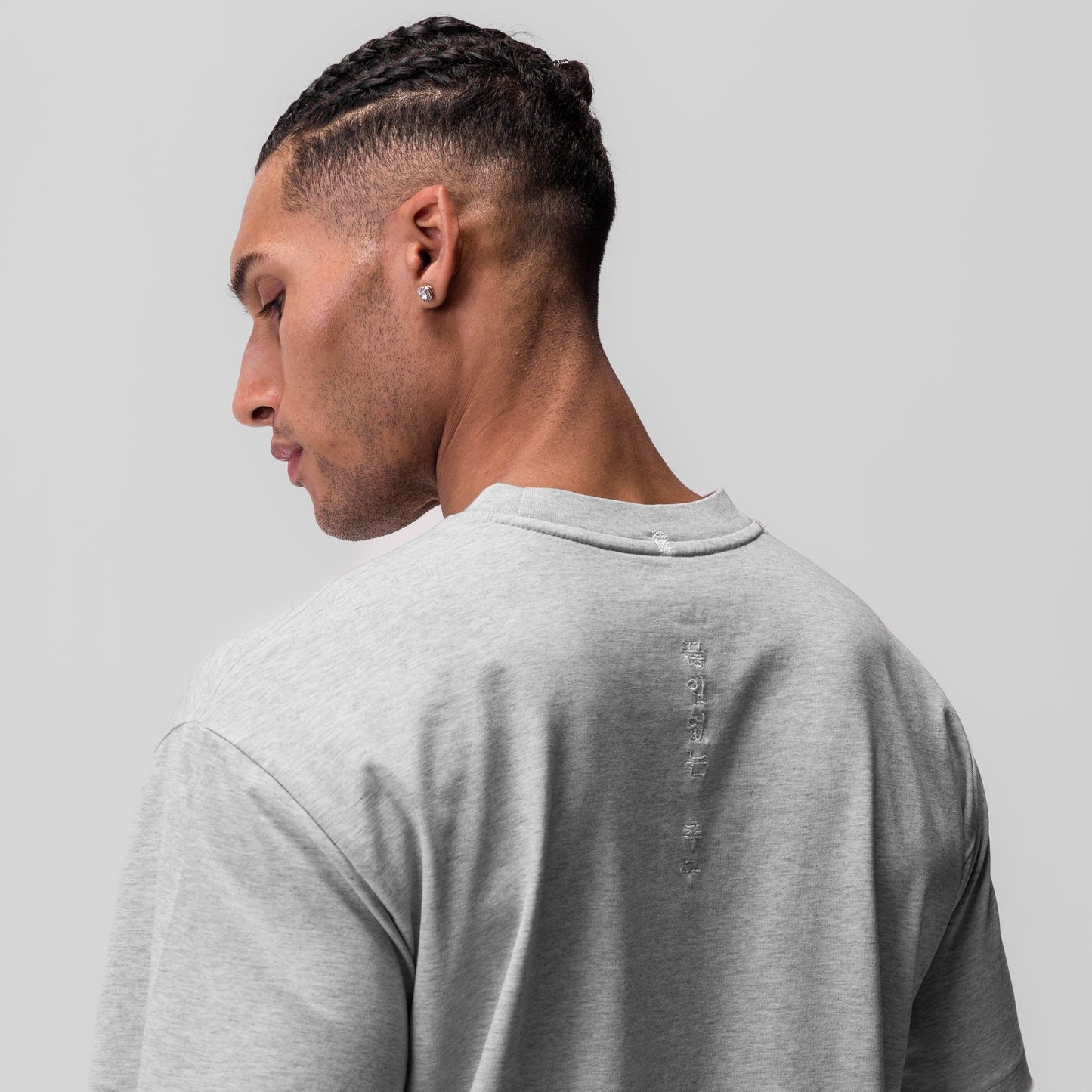 0797. Tech Essential™ Relaxed Tee Heather Grey | ASRV Discount