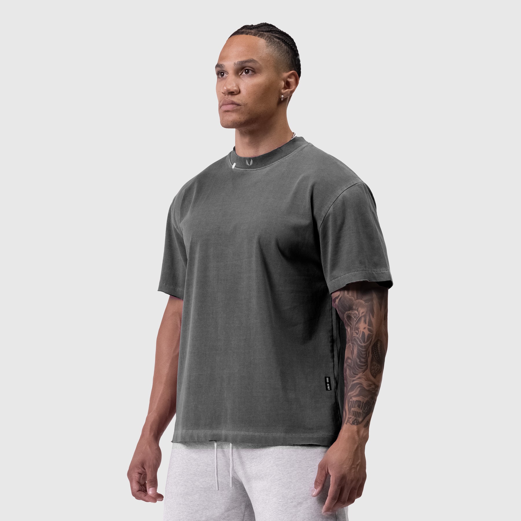 0797. Tech Essential™ Relaxed Tee Faded Grey | ASRV near me