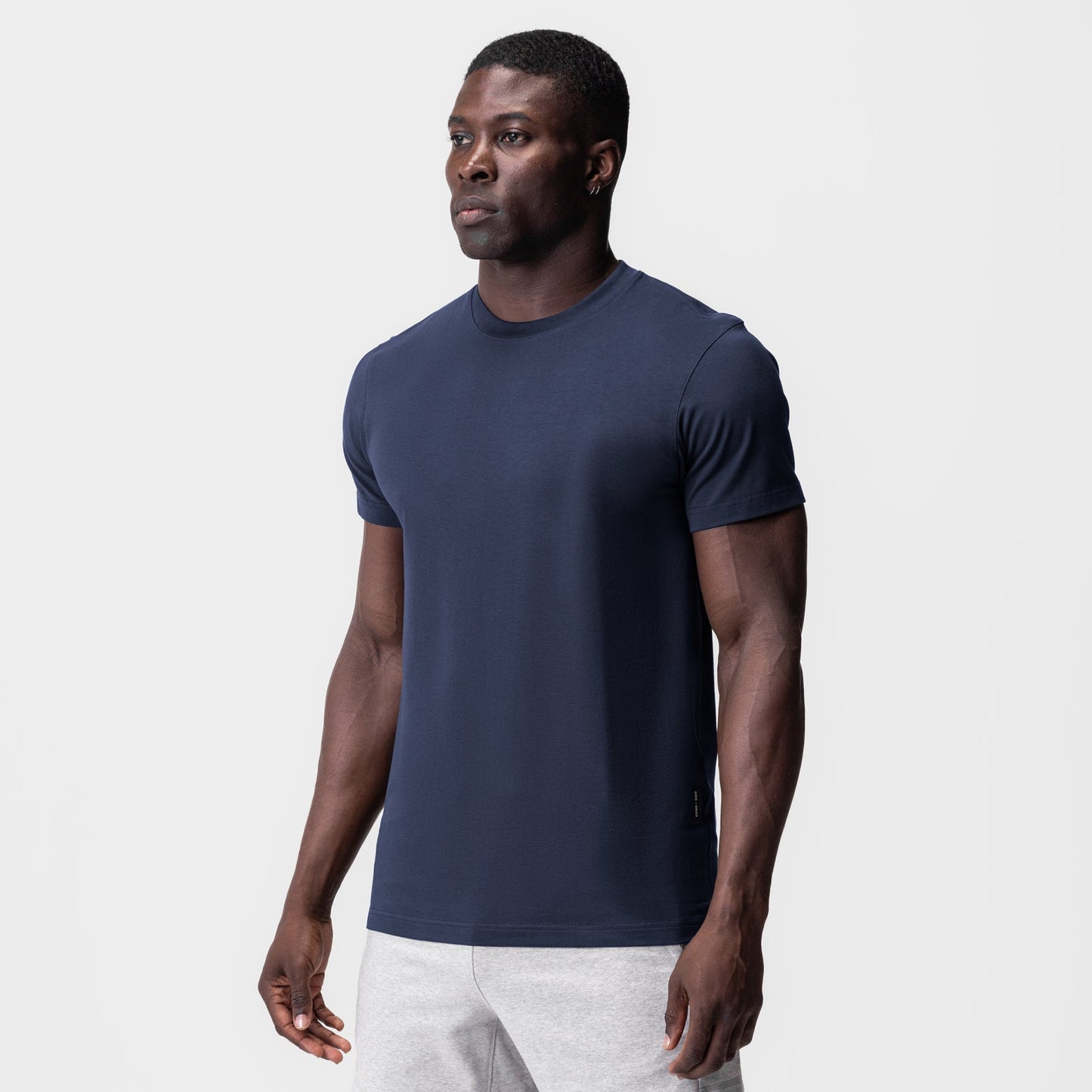 0923. Supima® Essential Tee Navy | ASRV on sale