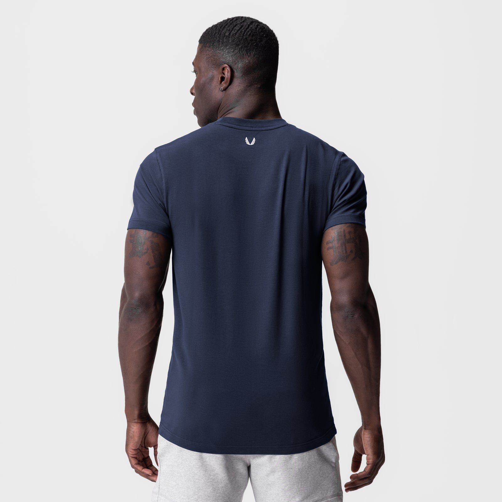 0923. Supima® Essential Tee Navy | ASRV on sale