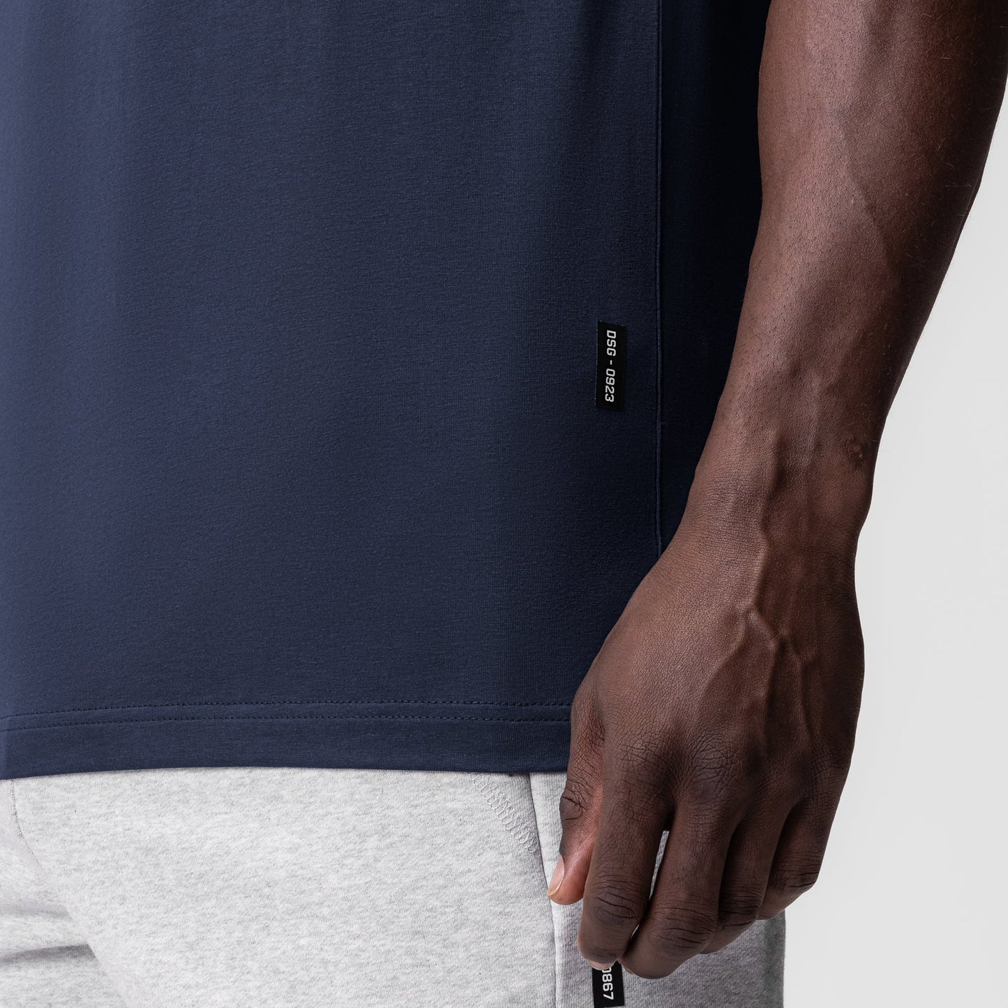 0923. Supima® Essential Tee Navy | ASRV on sale