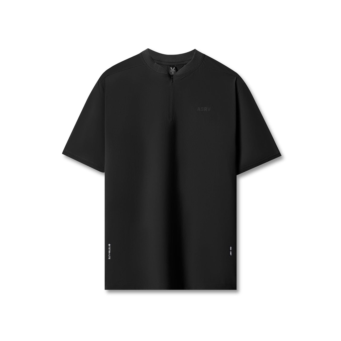 1087. Tetra-Lite® Ice Zip Tee Black | ASRV discount
