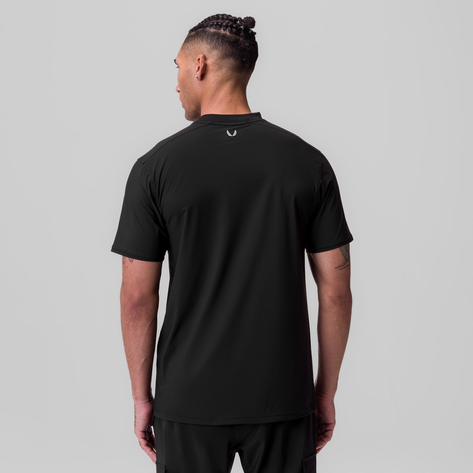 1087. Tetra-Lite® Ice Zip Tee Black | ASRV discount