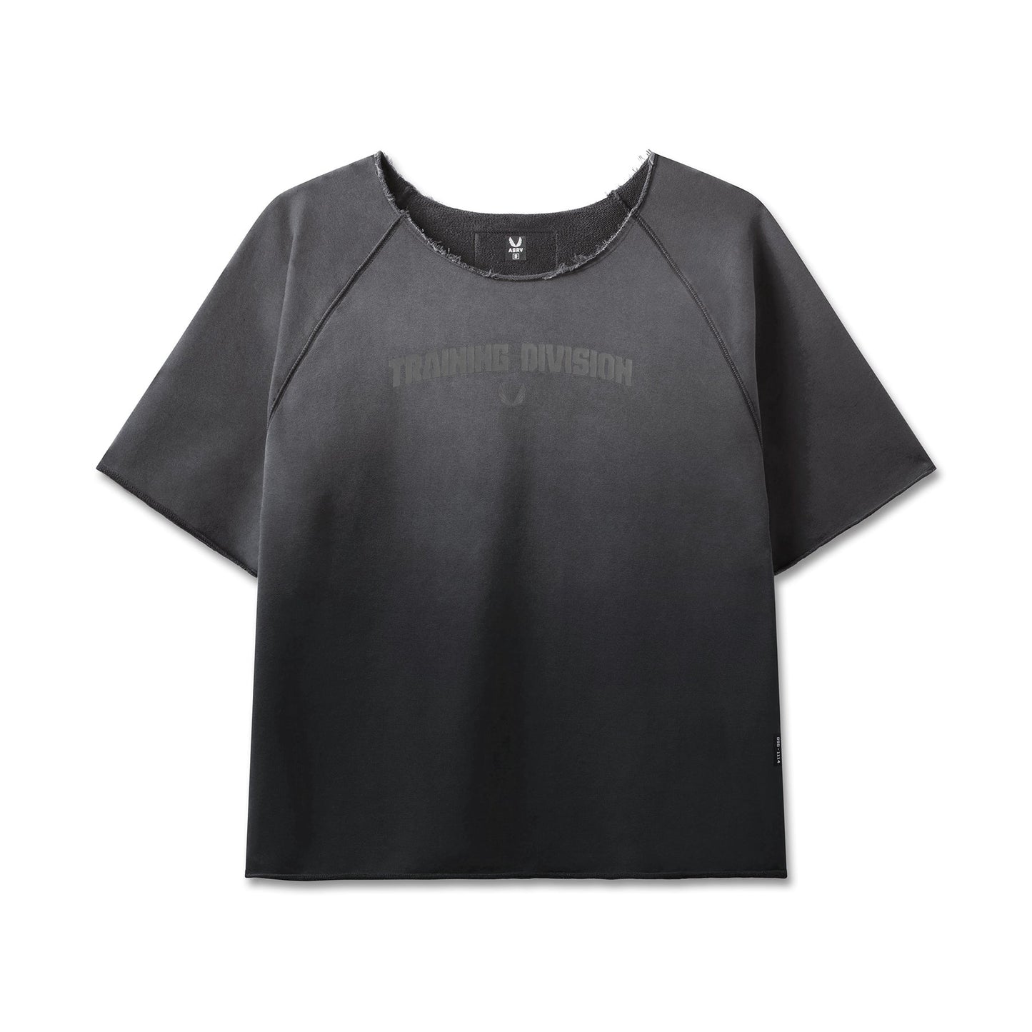 1114. Vintage Raw Hem Pump Cover Black Sun Fade | ASRV Online