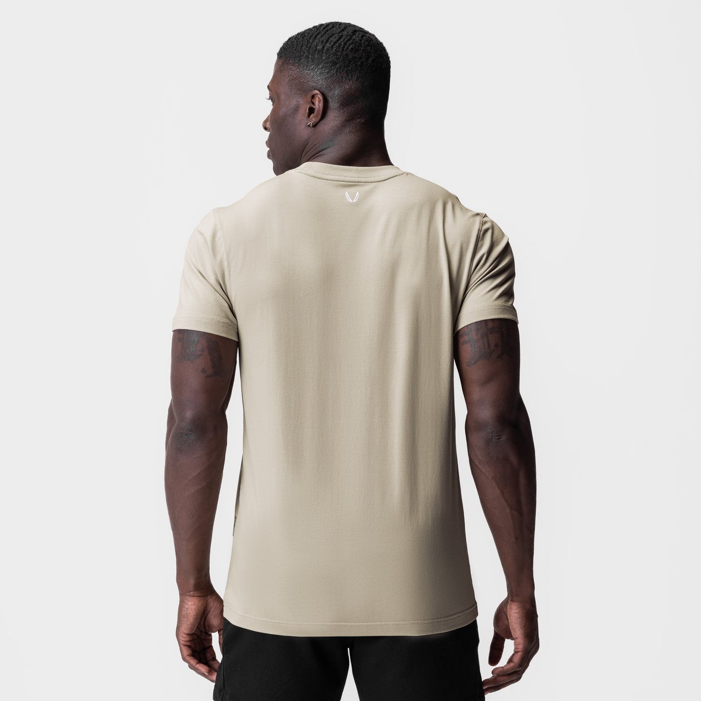 0923. Supima® Essential Tee Sand Smoke | ASRV Discount