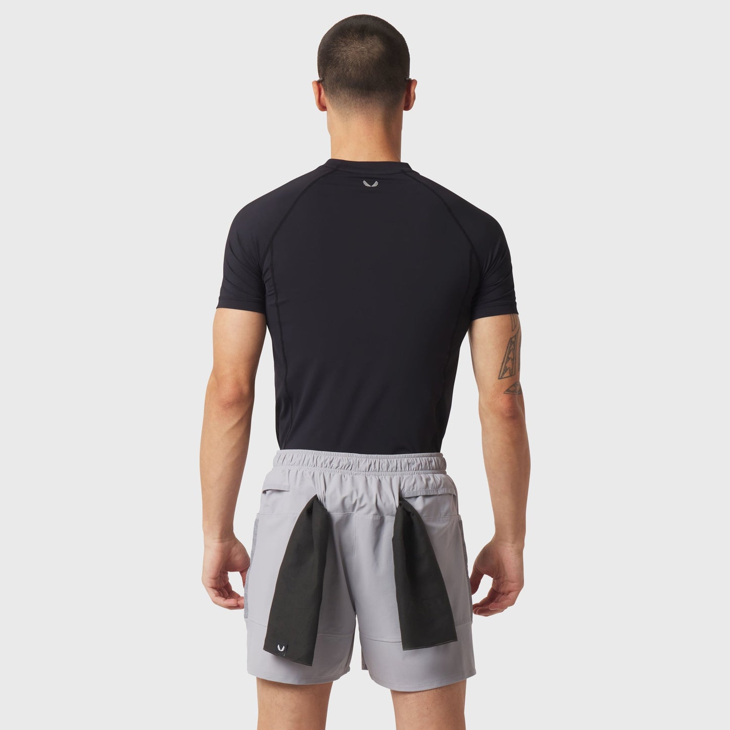 1164. LYCRA® ADAPTIV Baselayer Shortsleeve Black | ASRV US