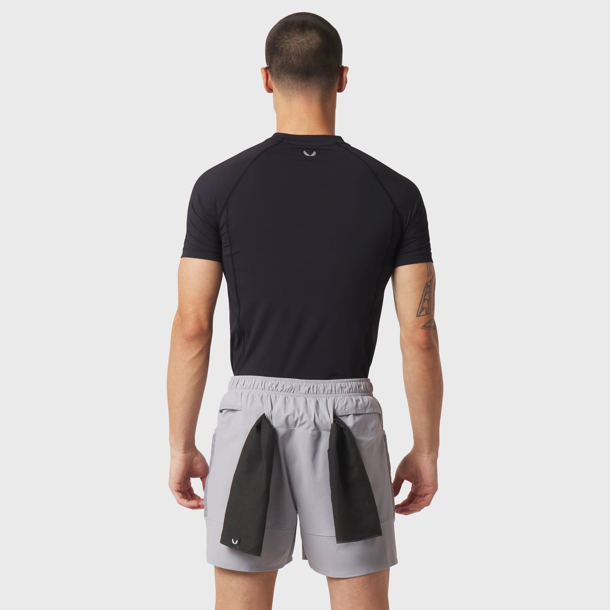 1164. LYCRA® ADAPTIV Baselayer Shortsleeve Black | ASRV US