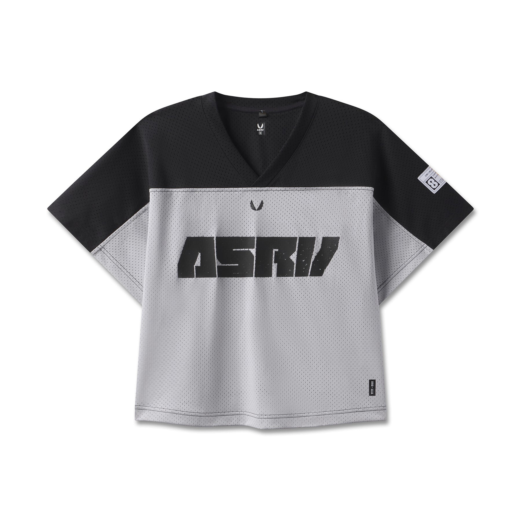 1111. Ion-Mesh™ Crop Jersey Slate Grey | ASRV on sale